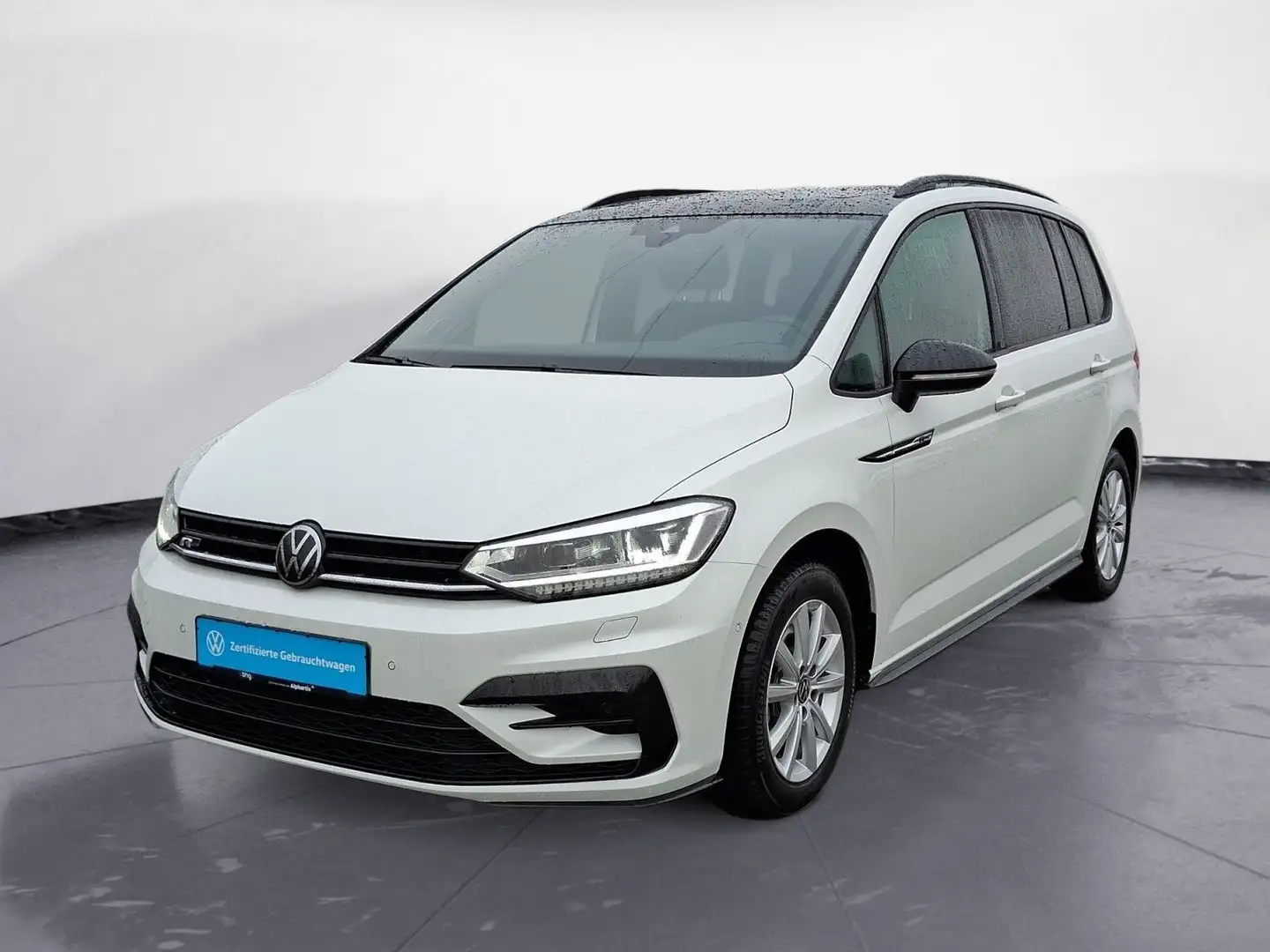 Volkswagen Touran 2.0 TDI DSG Highline R-Line Pano Dynaudio Weiß - 2