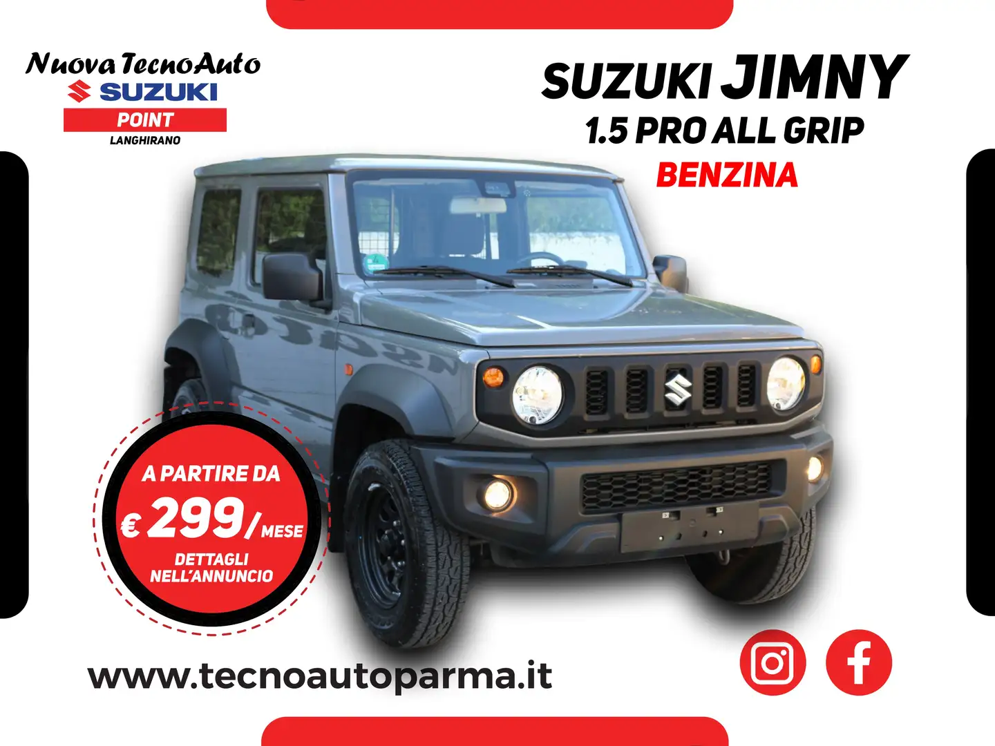 Suzuki Jimny 1.5 PRO VAN ALL GRIPP 4X4 (GANCIO TRAINO) Verde - 1