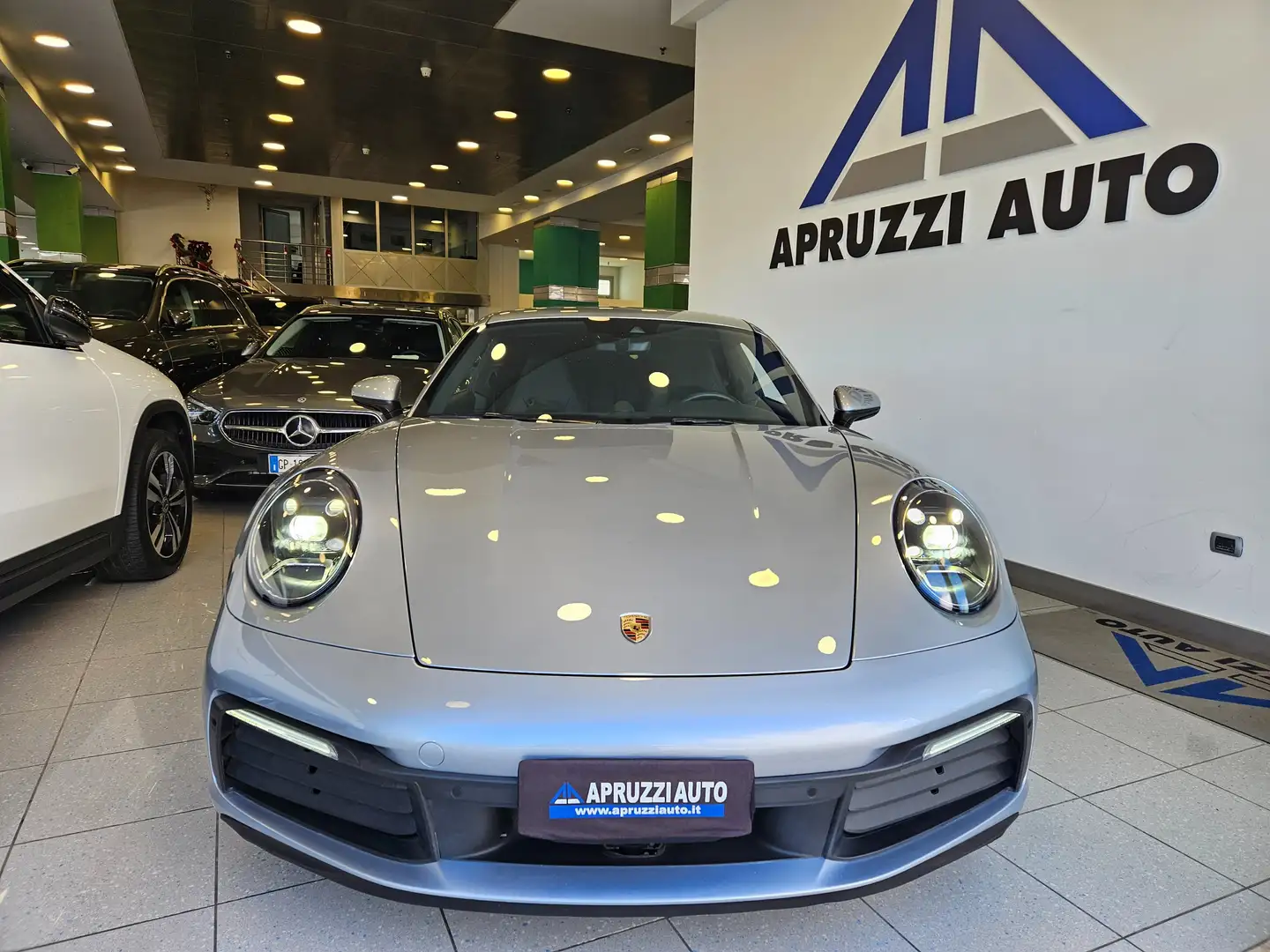 Porsche 911 992 Coupe 3.0 Carrera S auto PELLE RETROCAM NAVI Argintiu - 2