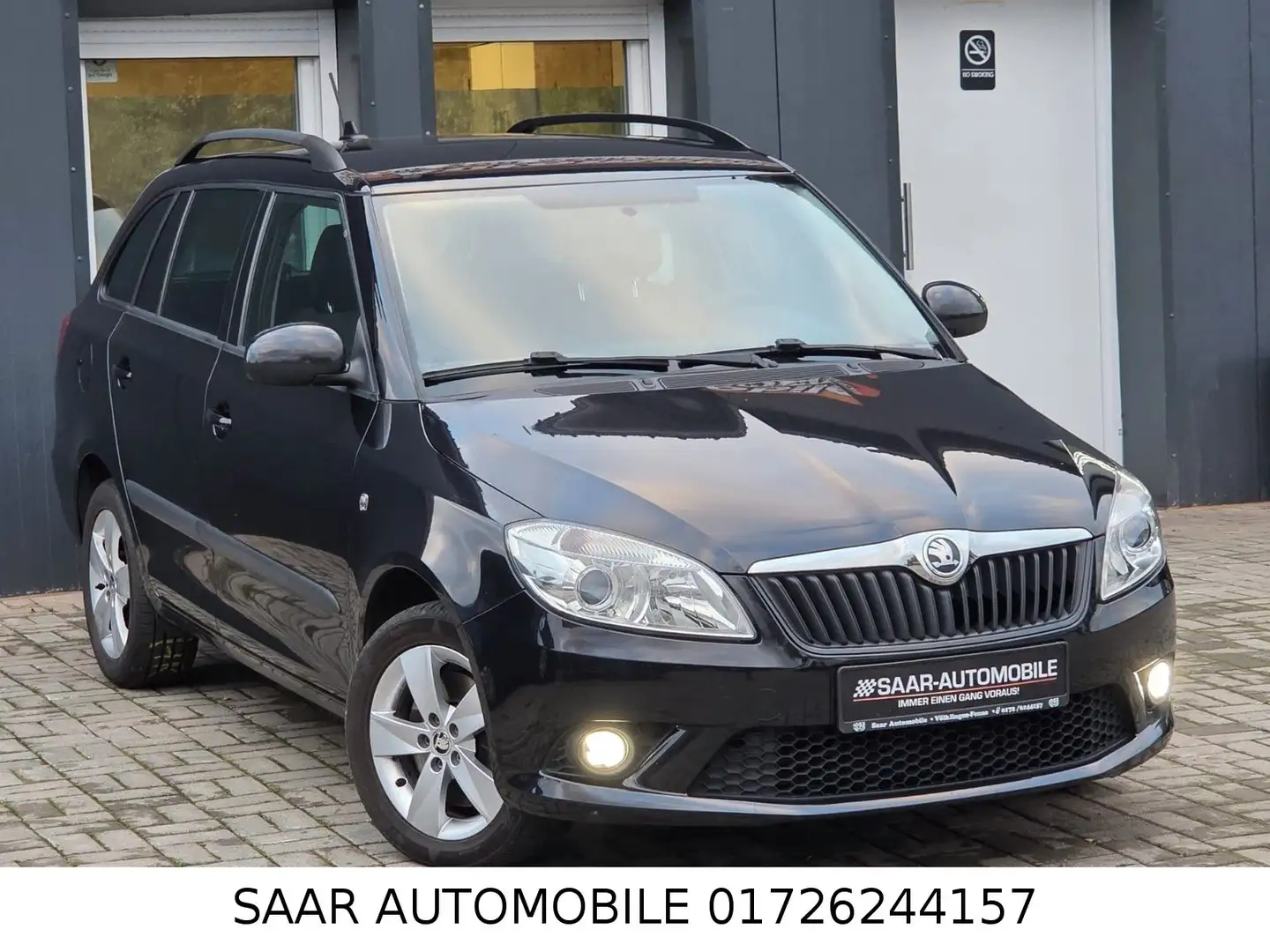 Skoda Fabia Combi Ambition 1.6TDI/NAVIKLIMAAUTOM/EURO5 Černá - 1