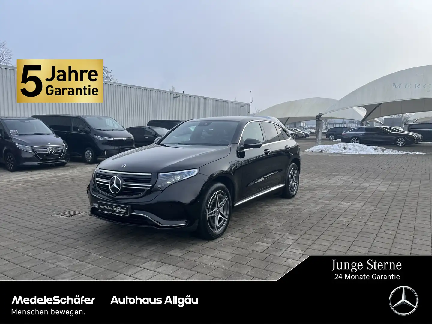 Mercedes-Benz EQC 400 EQC 400 4M AMG 19" AHK Kamera Multibeam Sounds. Schwarz - 1