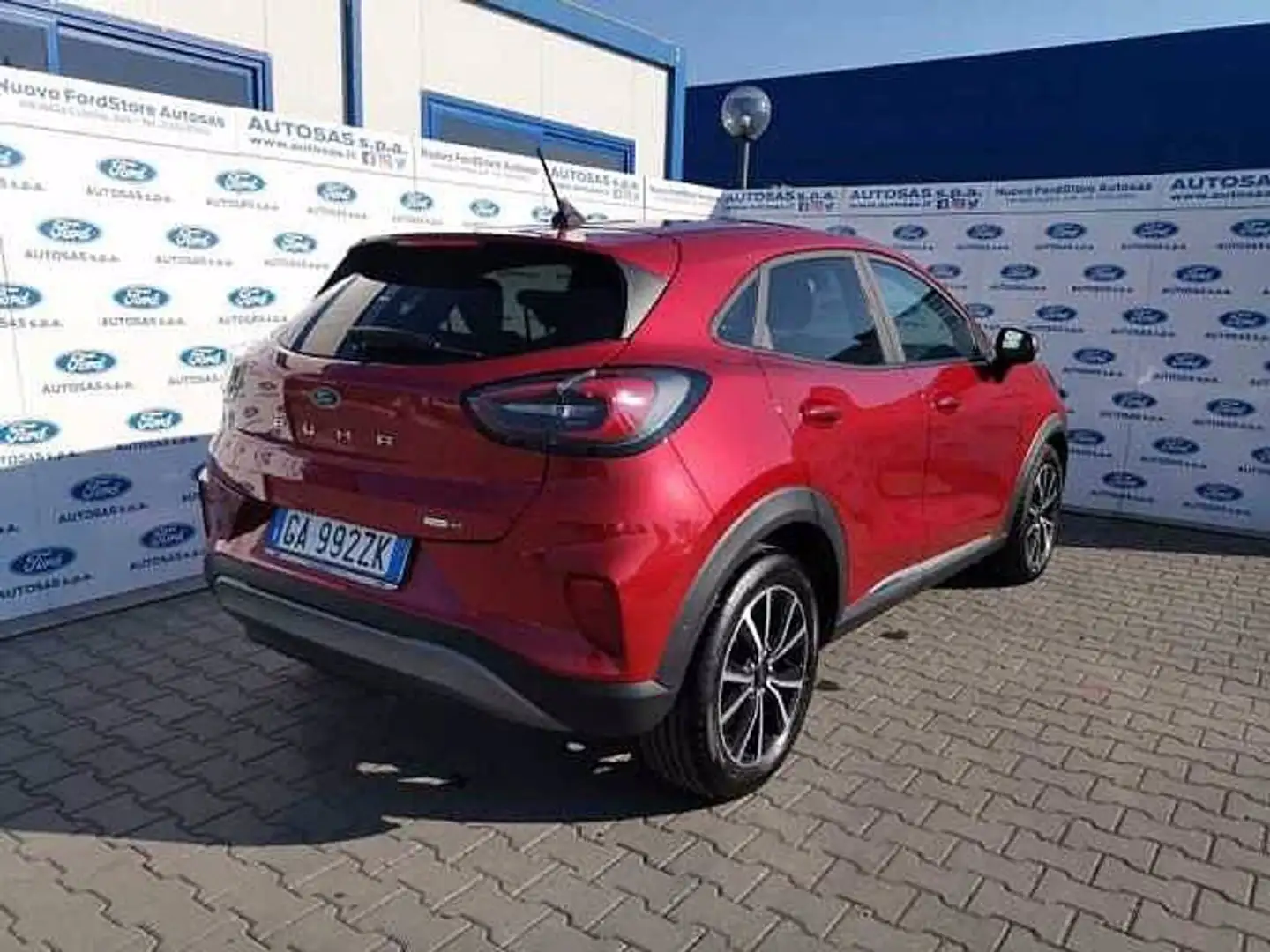 Ford Puma 1.0 EcoBoost Hybrid 125 CV S&S Titanium Rosso - 2