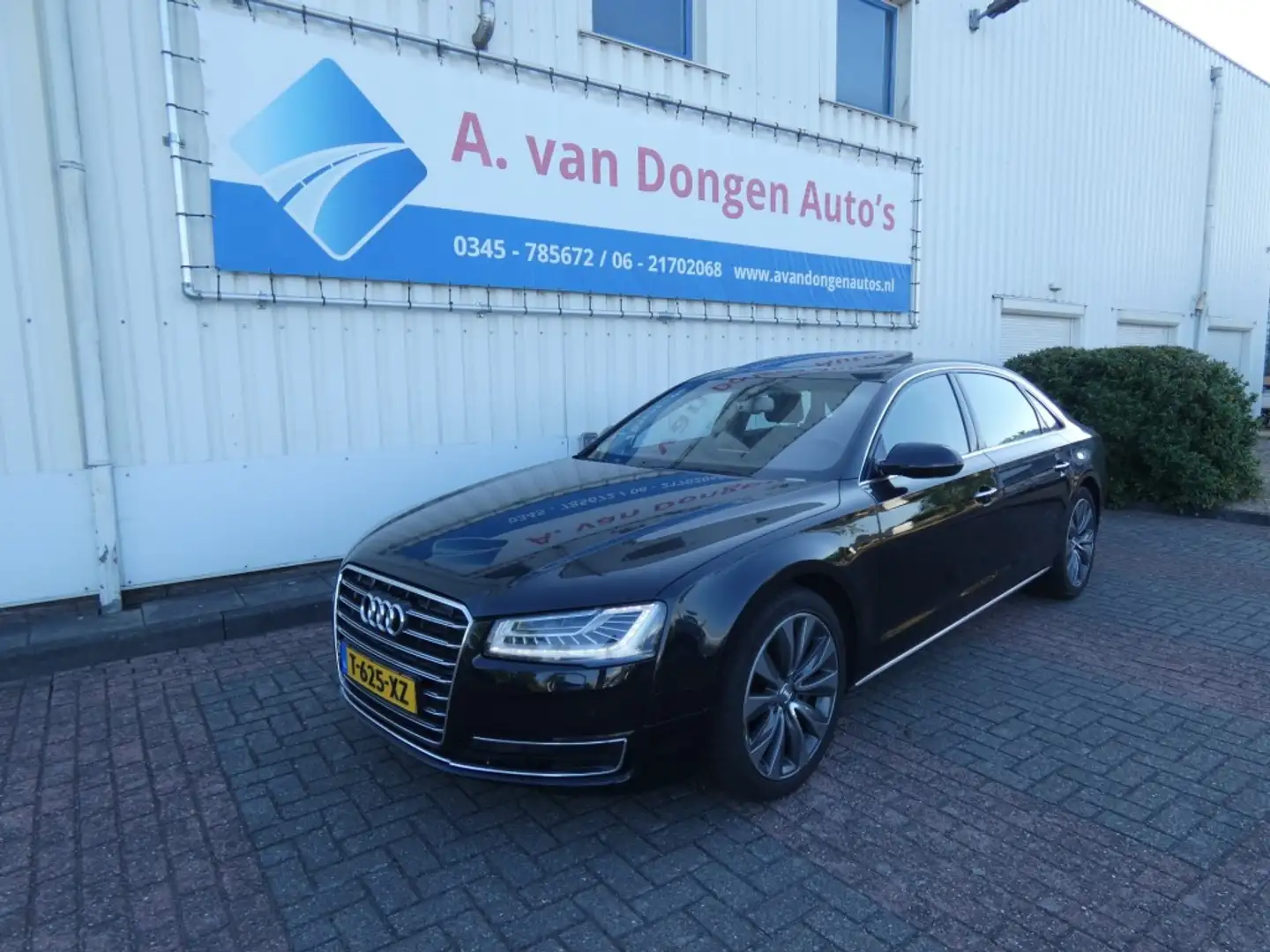 Audi A8 3.0 TFSI Quattro Lang Automaat,Leer,Schuifdak.Led Noir - 2