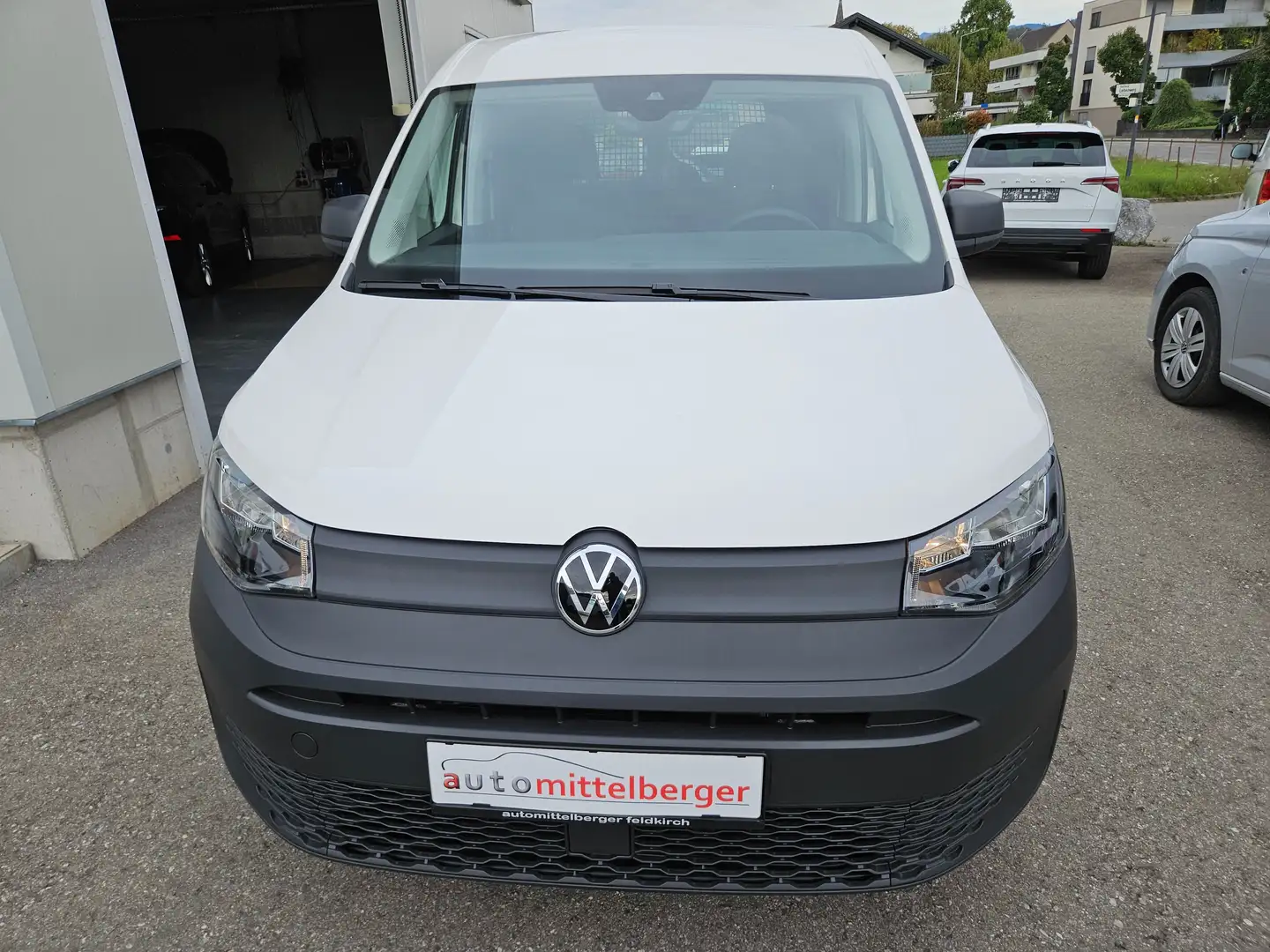 Volkswagen Caddy Cargo Maxi TDI "AHV, Klima" Weiß - 2