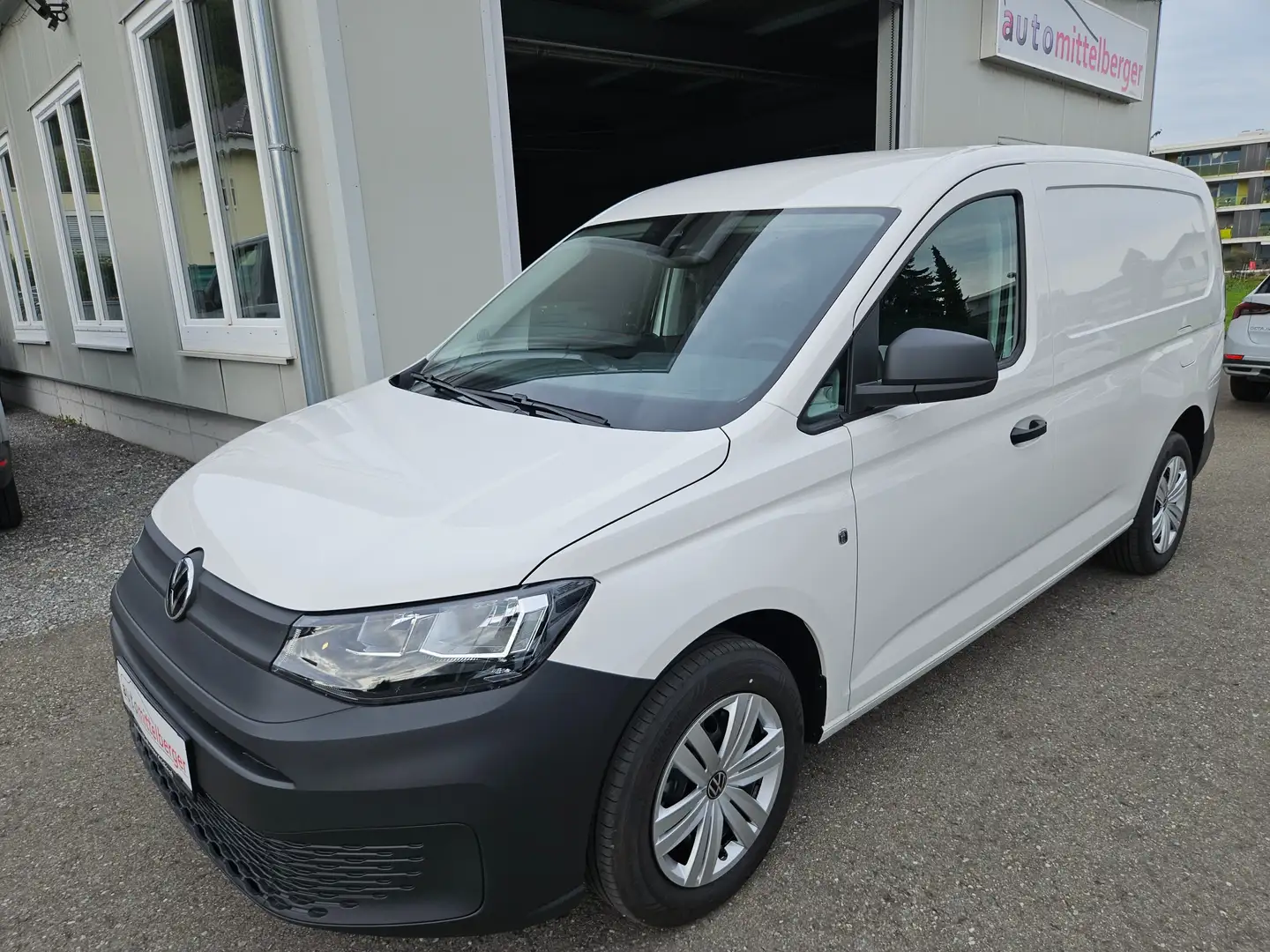 Volkswagen Caddy Cargo Maxi TDI "AHV, Klima" Weiß - 1