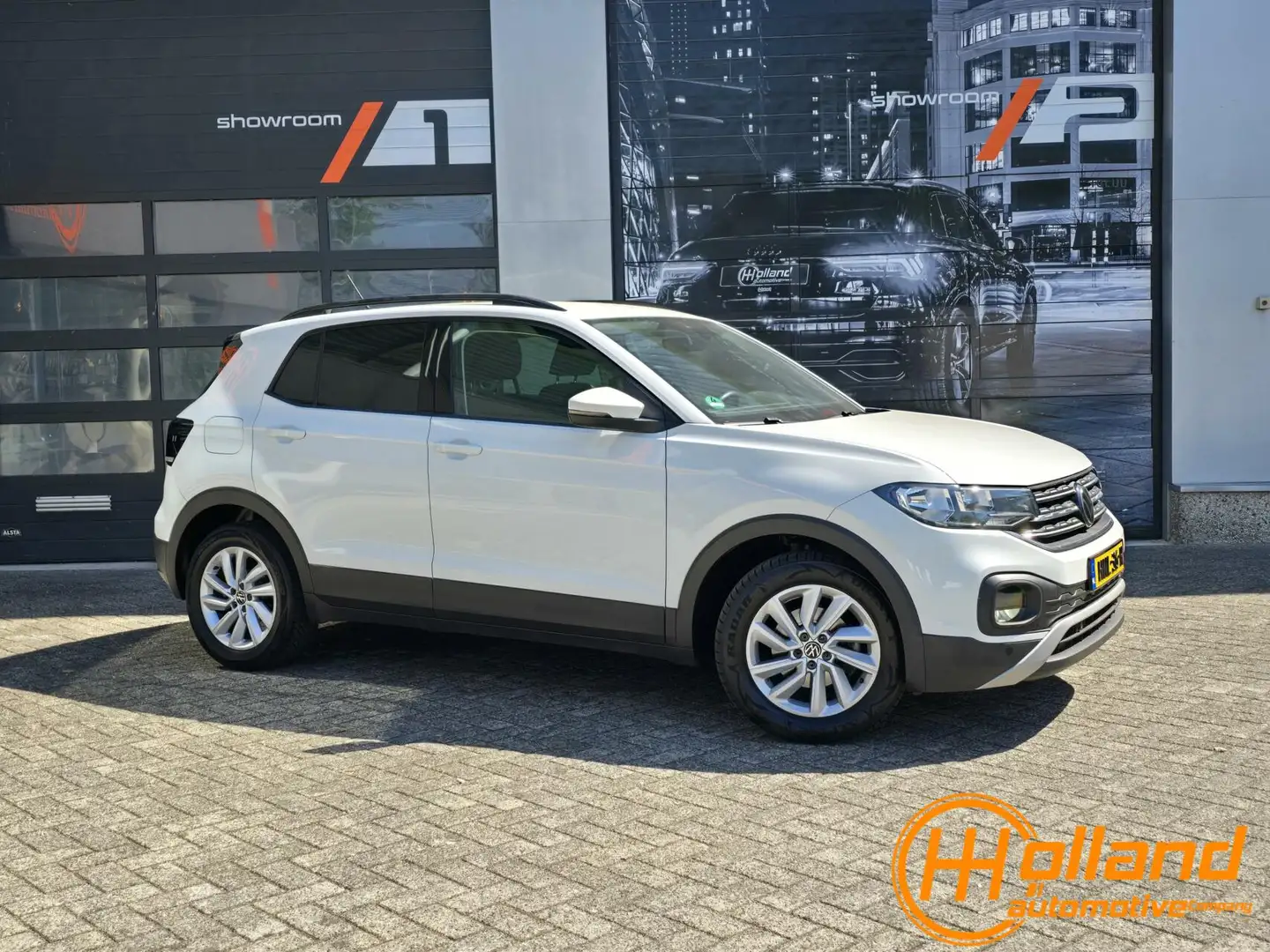Volkswagen T-Cross 1.0 TSI|ACC|AppleCarPlay|VirtualCP|Stoelverw| Weiß - 2