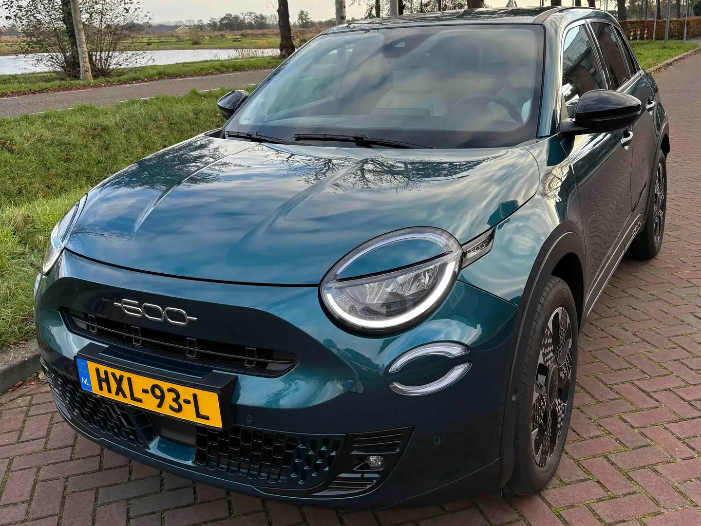 Fiat 600 600 1.2 Hybrid La Prima Groen - 2