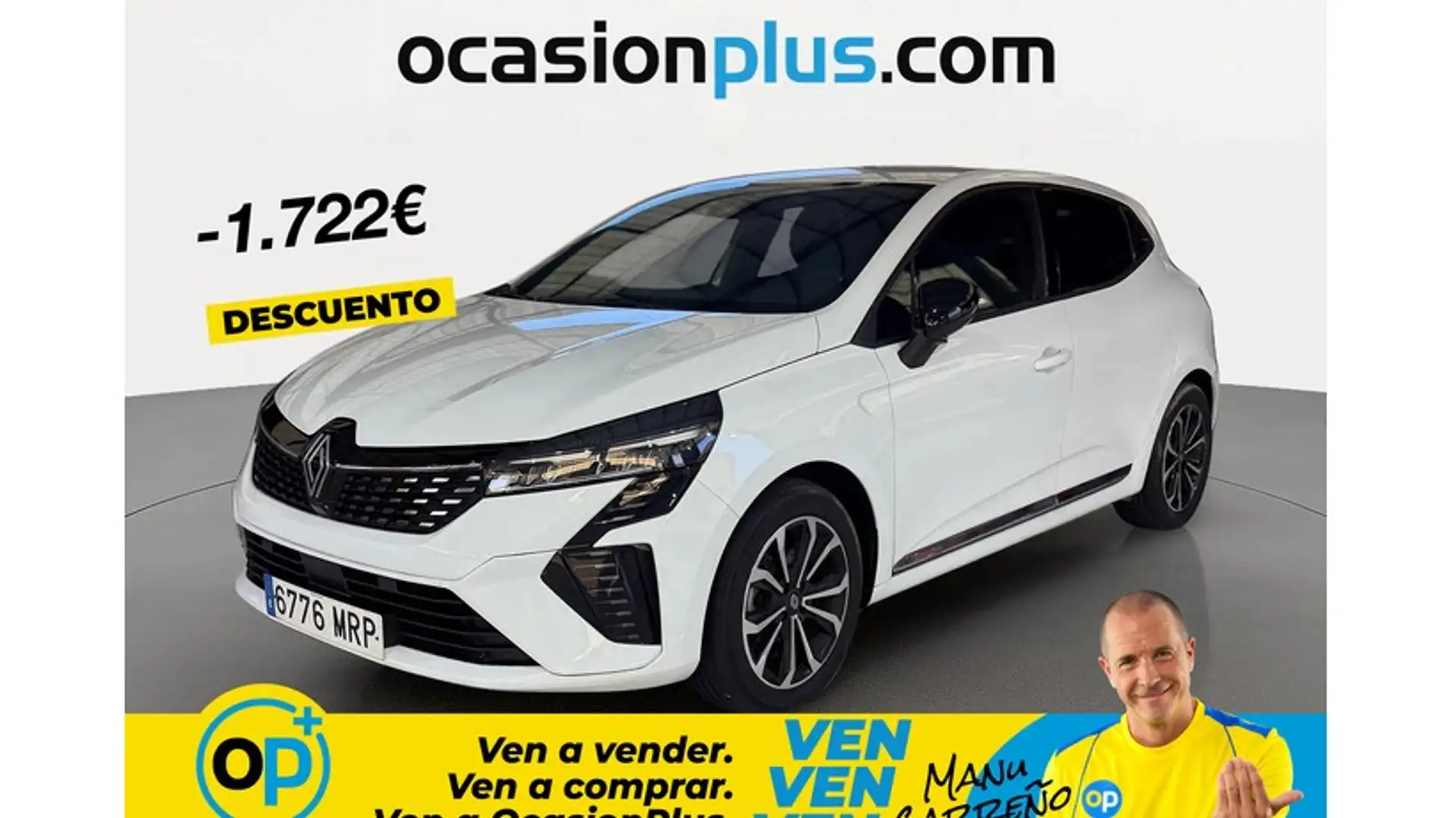 Renault Clio E-TECH Full Hybrid Techno 105kW Blanco - 1