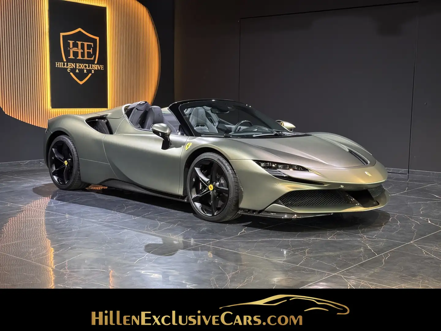 Ferrari Spider BRD*u-frei*1. Hand*viel Carbon*Lift Grün - 1