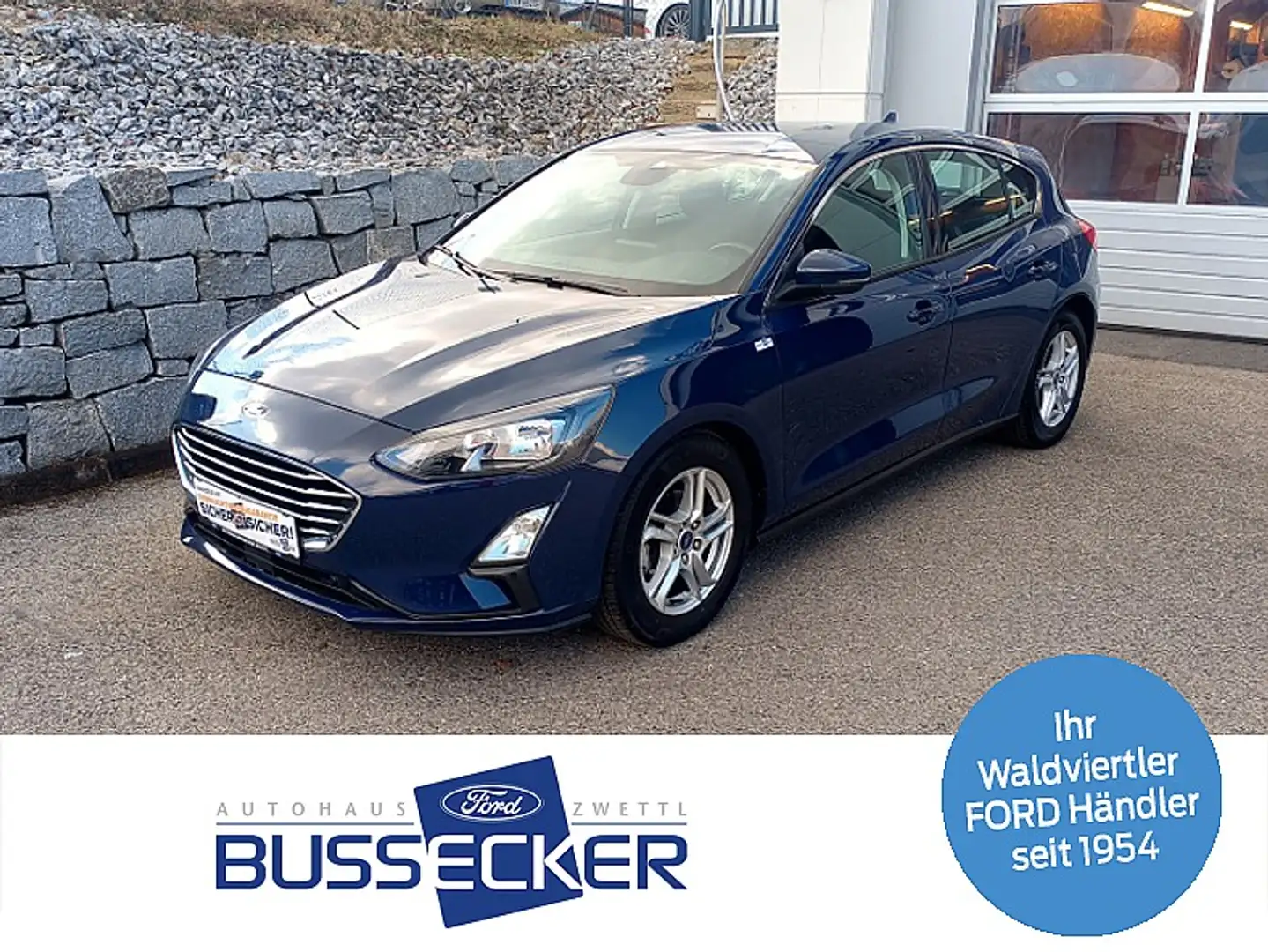 Ford Focus 1,5 EcoBlue Cool & Connect Blauw - 1