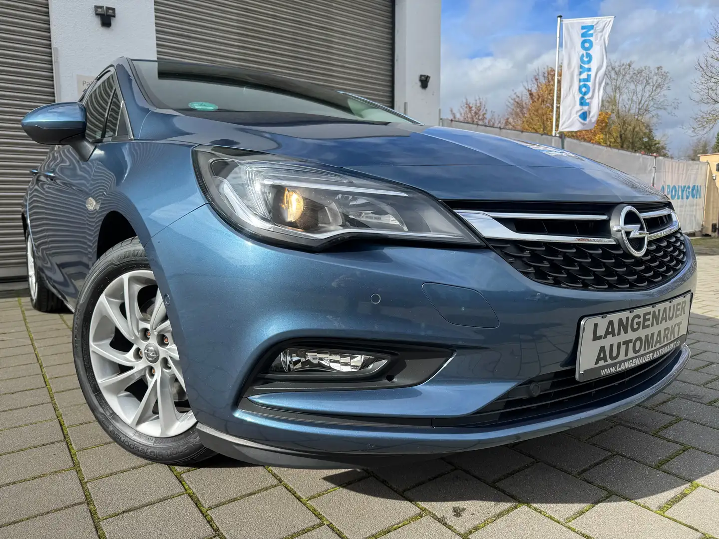 Opel Astra Innovation-Aus 1.Hd"R-Kam"Totwinkelass"Navi Blau - 1