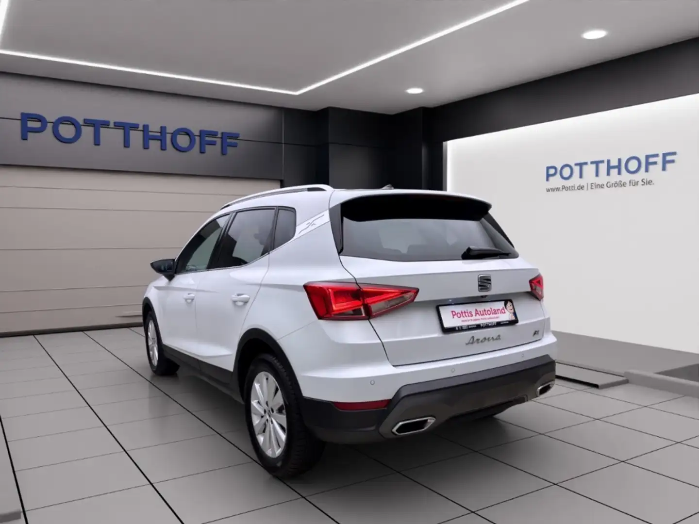 SEAT Arona 1.0 TSI FR NAVI KAMERA KLIMA SITZHZG Weiß - 2
