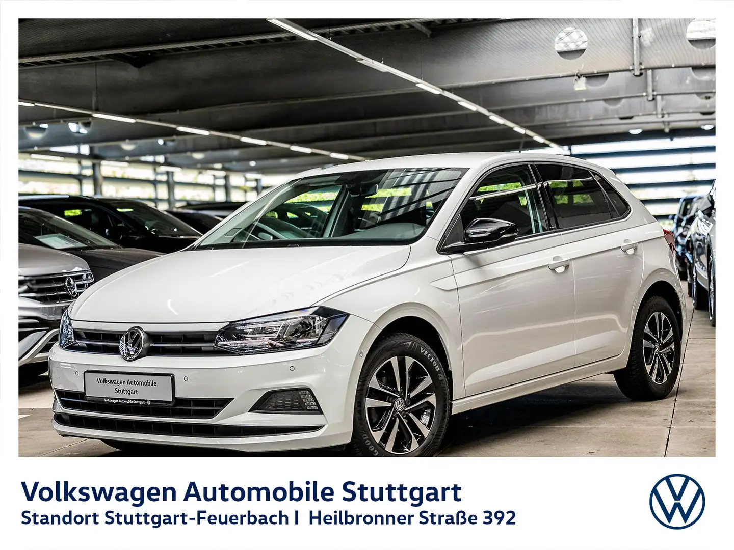 Volkswagen Polo Style 1.0 TSI Navi PDC SHZ Weiß - 1