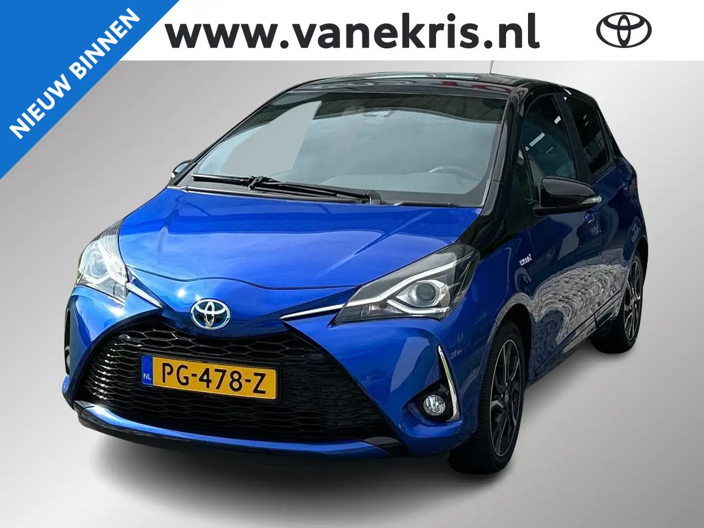 Toyota Yaris 1.5 Hybrid Bi-Tone Blauw - 1
