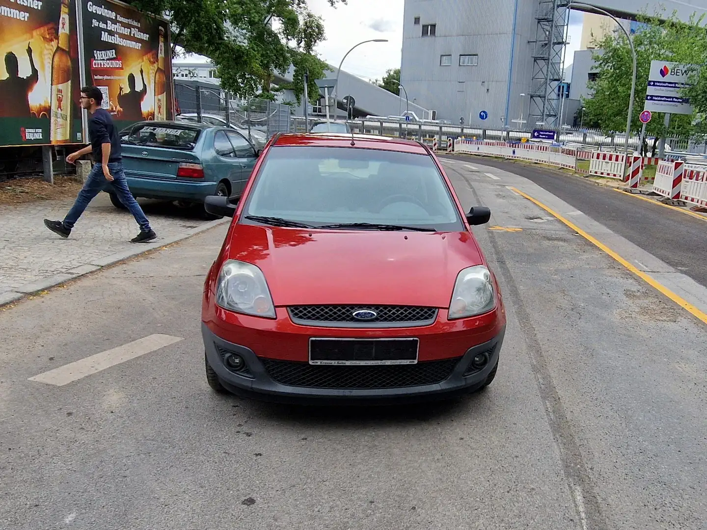 Ford Fiesta IDEAL FÜR ANFÄNGER-TUV UND ASU NEU Orange - 2