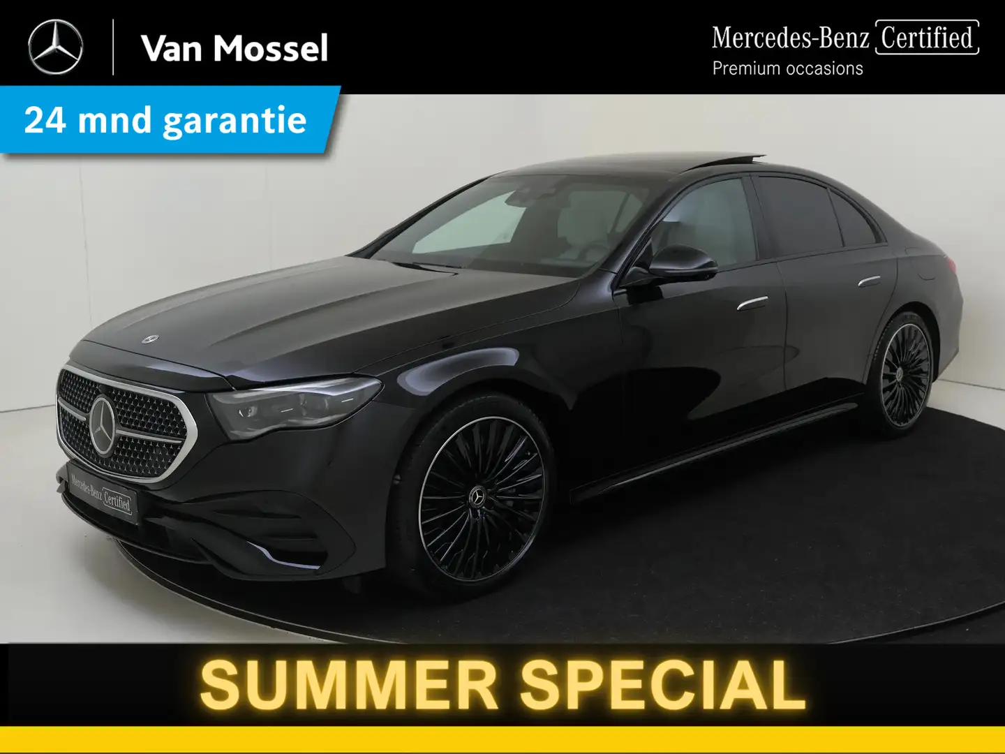 Mercedes-Benz E 400 e 4MATIC AMG Line /Panoramadak /Rijassistentiepakk Czarny - 1