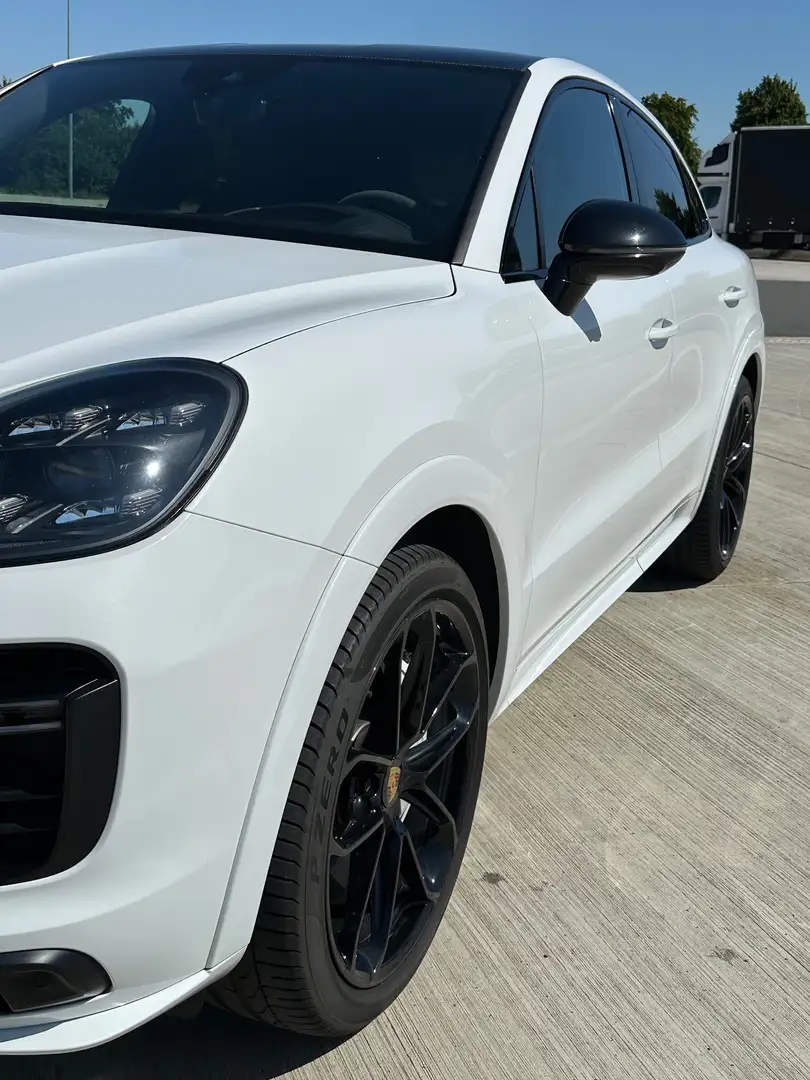 Porsche Cayenne Turbo Coupé Leichtbau,Porsche Garantie Weiß - 2