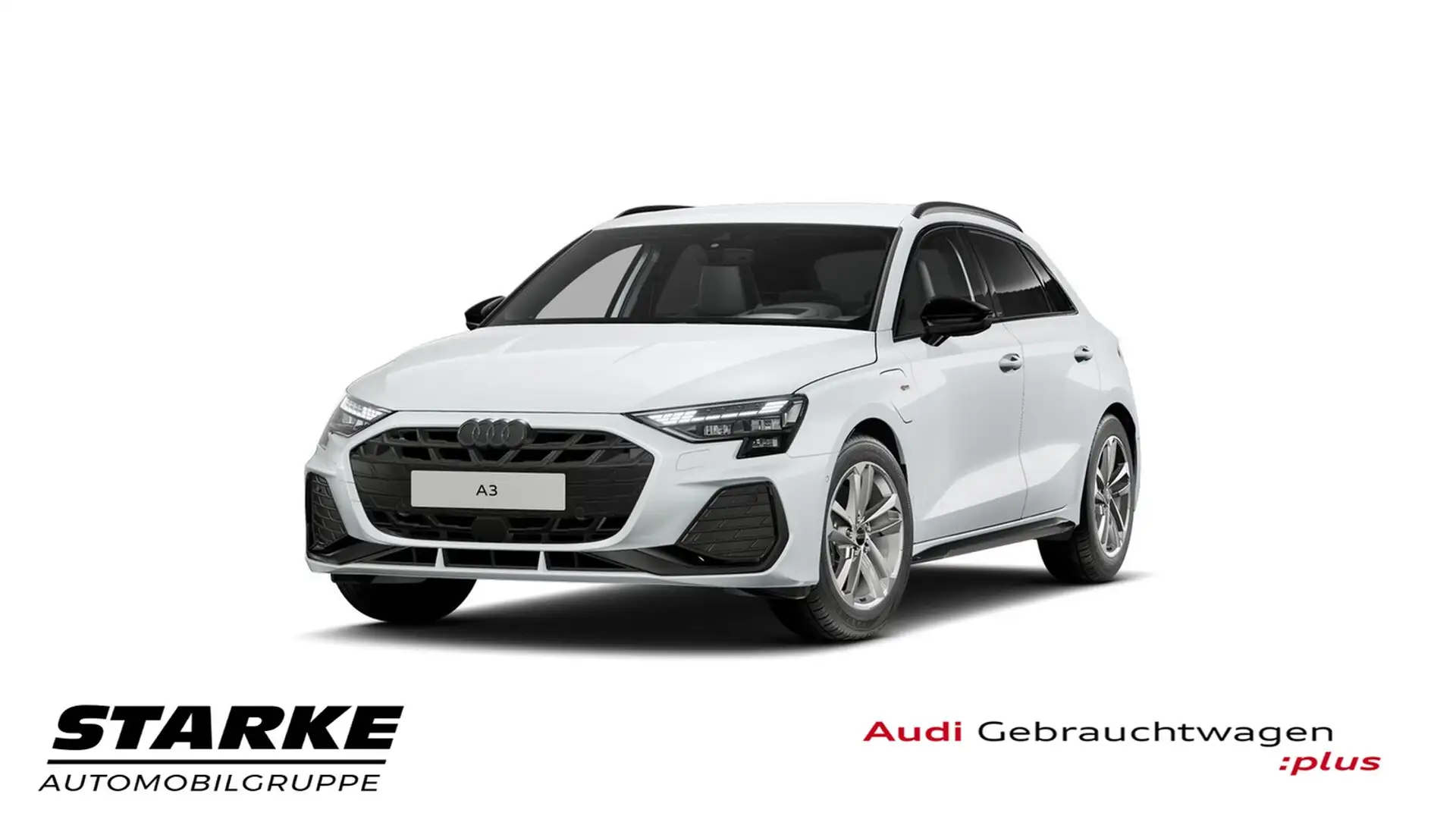 Audi A3 Sportback 40 TFSI e S tronic NaviPlus Matrix He... Weiß - 1