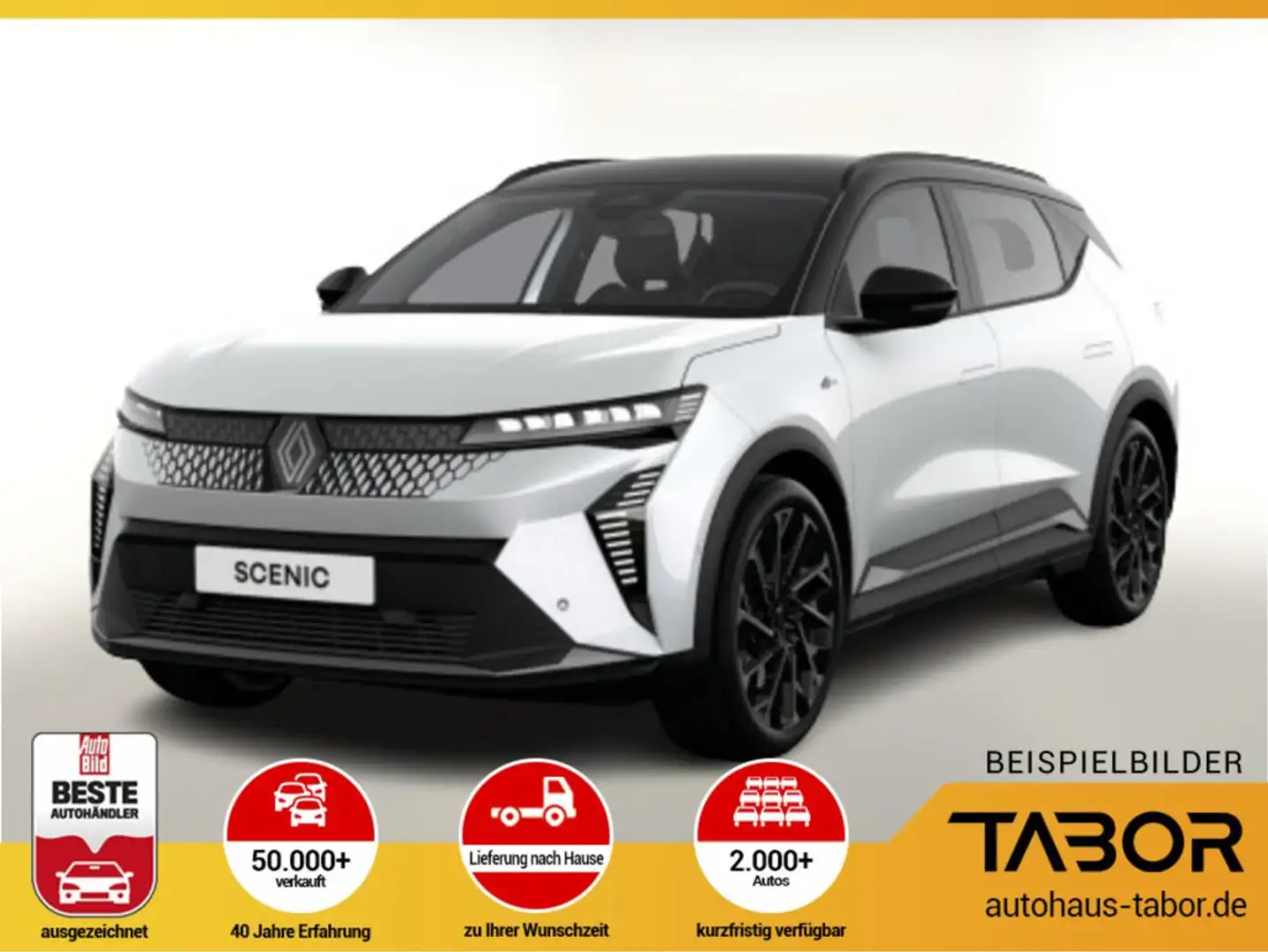 Renault Scenic E-TECH Esprit Alpine 220 Long Range Weiß - 1