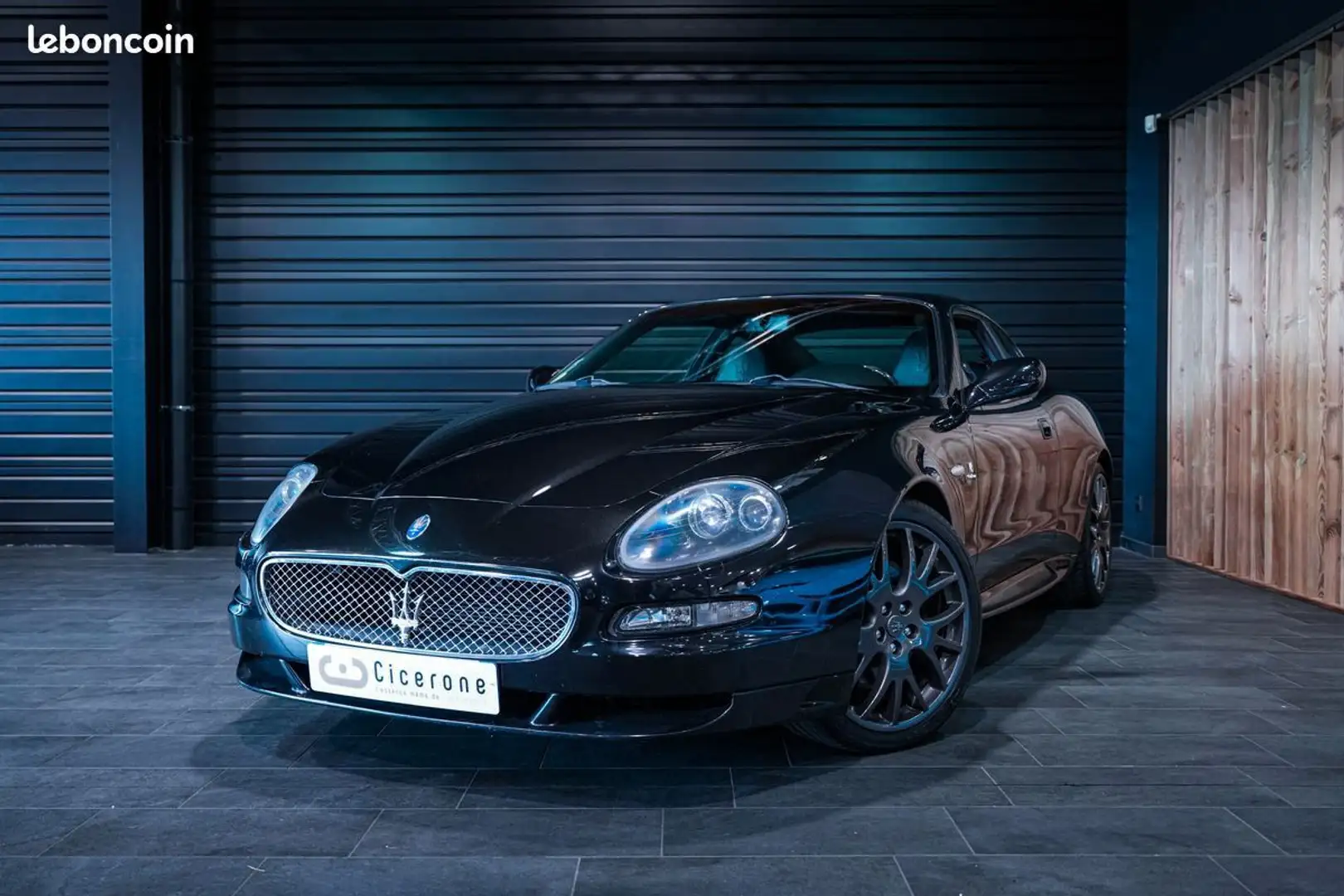 Maserati GranSport V8 400ch SIÈGES ÉLECTRIQUES À MÉMOIRE CUIR F1 CICE Noir - 1