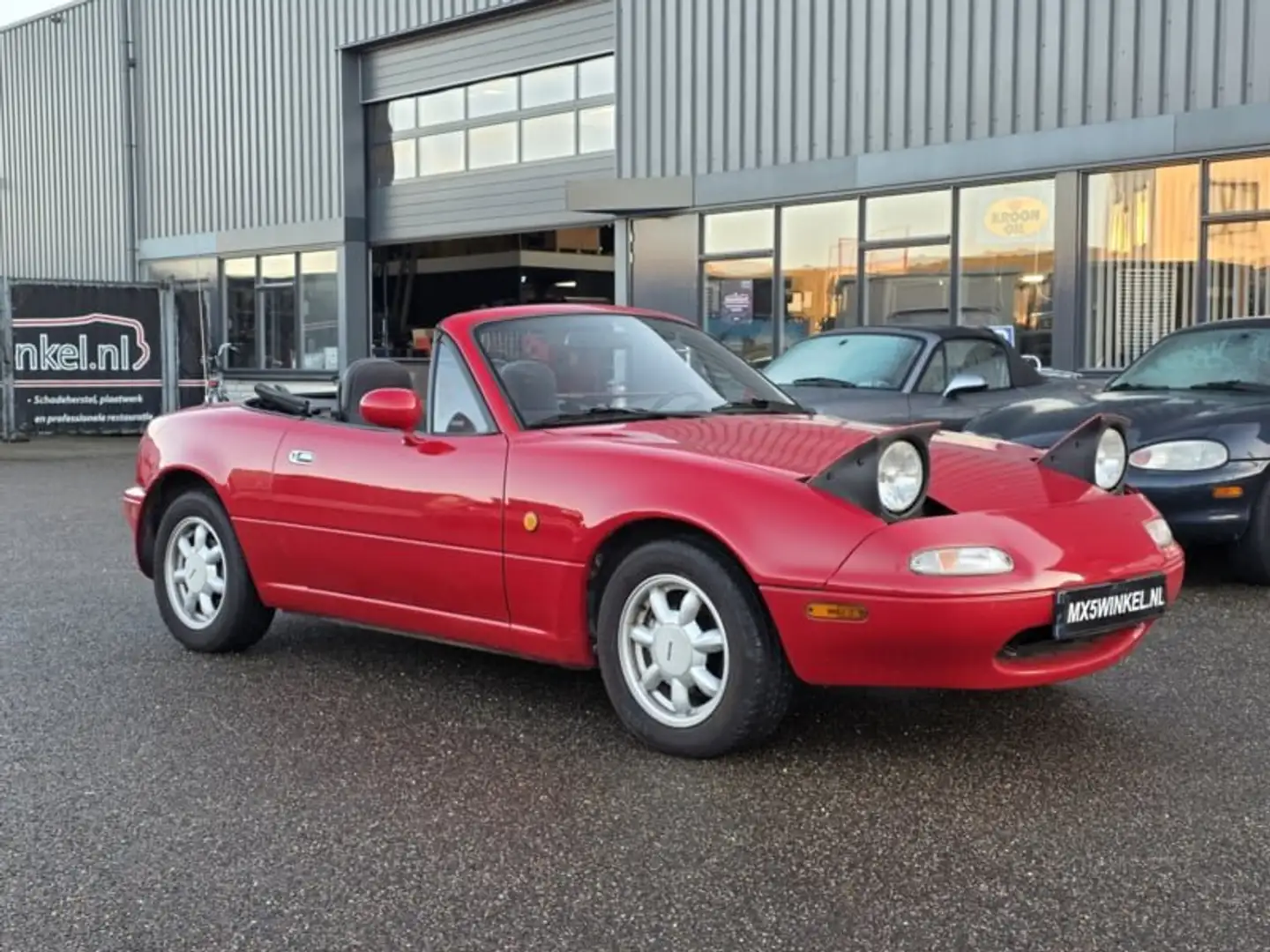 Mazda MX-5 NA europees model 1.6 | 1991 Rood Rojo - 1