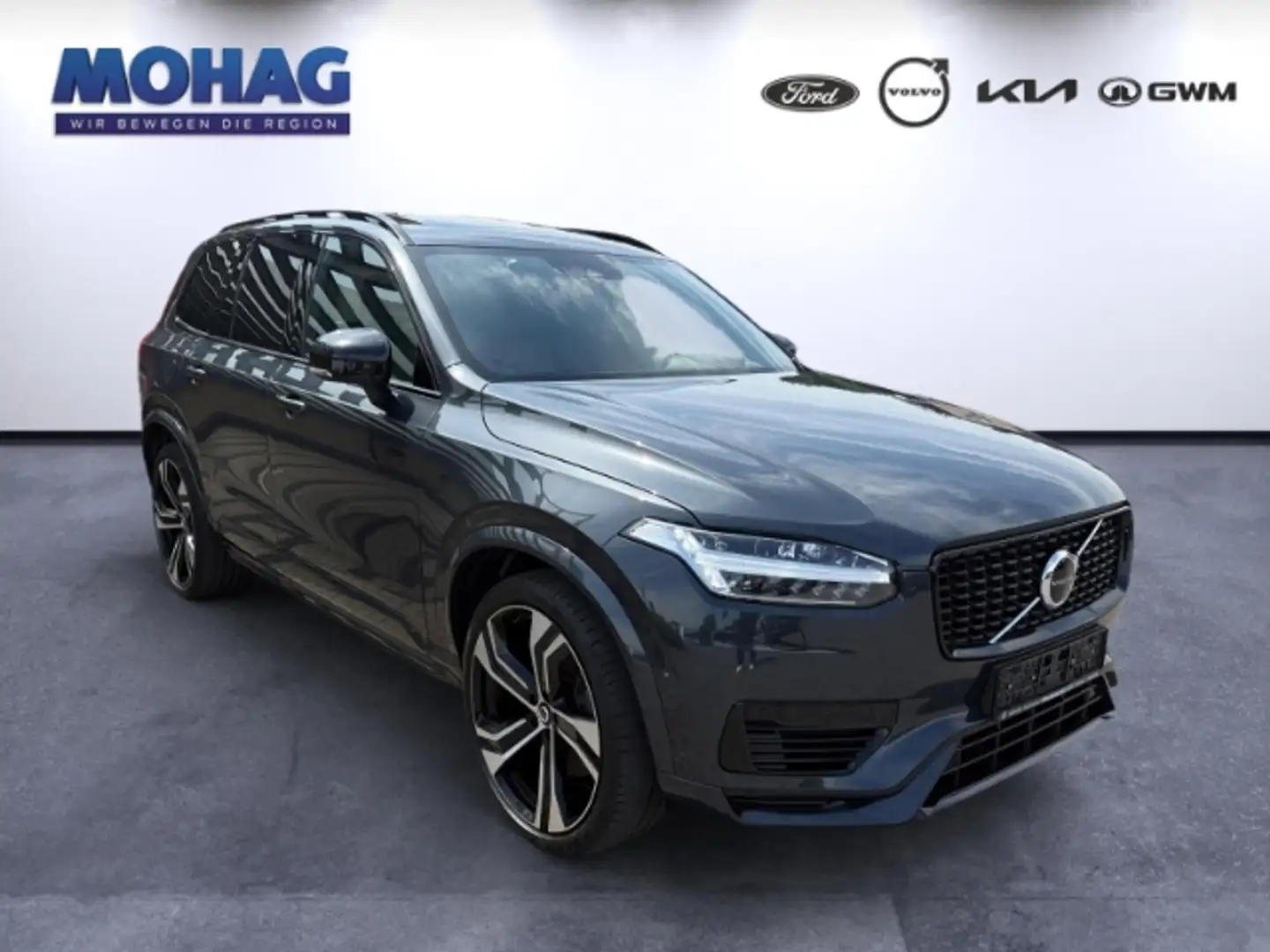 Volvo XC90 T8 R Design Plug-In Hybrid AWD 7-Sitzer mit Luftfw Gris - 2
