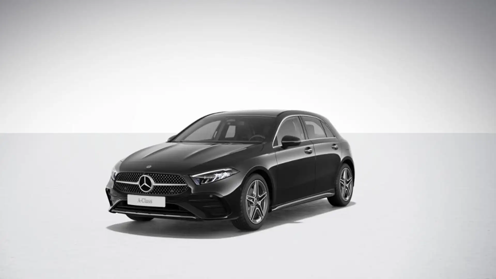 Mercedes-Benz A 200 d AMG/LED/AHK/DISTRONIC/KeylessGO/EDW/RfCam Schwarz - 1