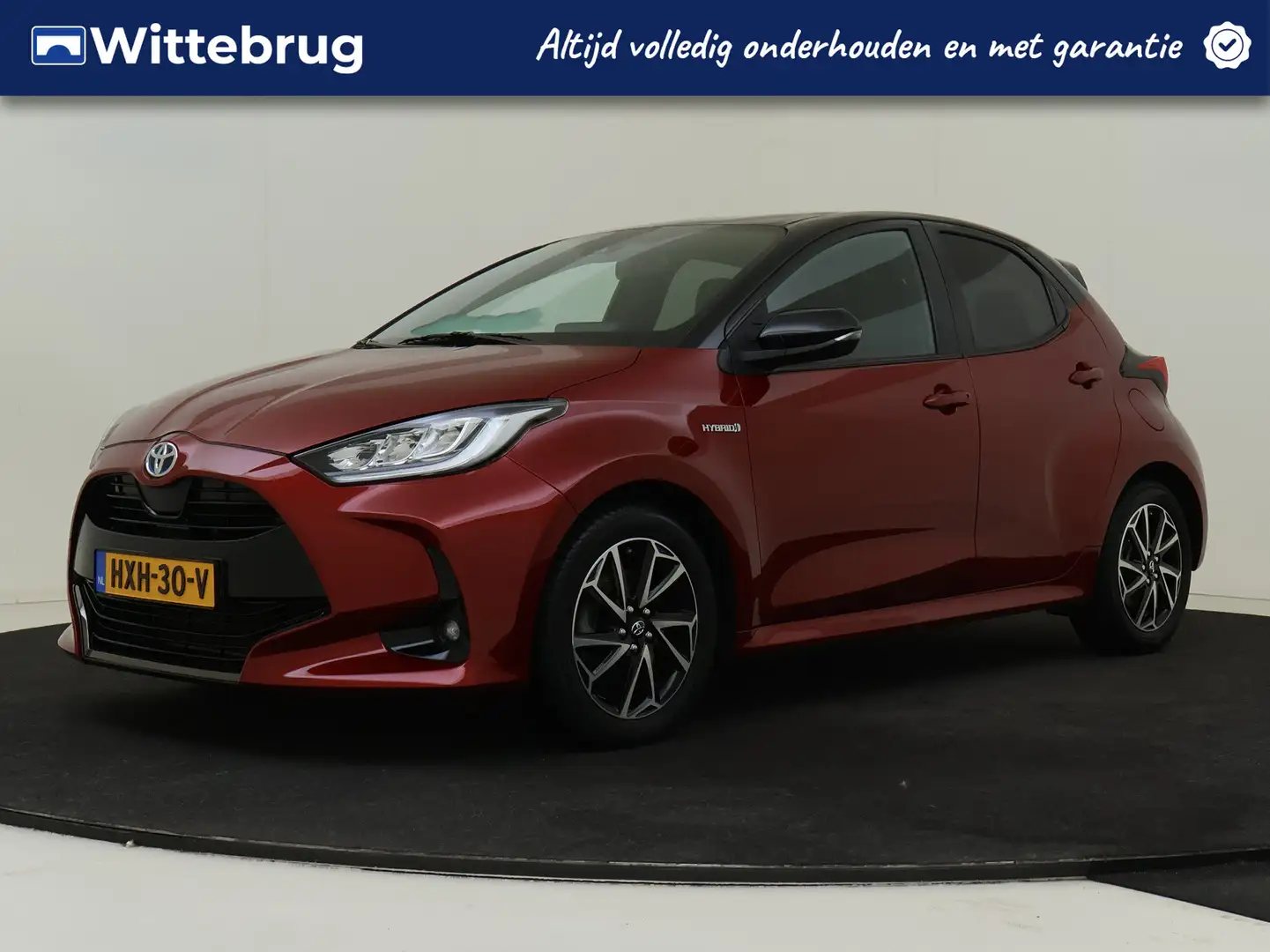 Toyota Yaris 1.5 Hybrid Style | Hybrid | Zuinig | Stoelverwarmi Rosso - 1