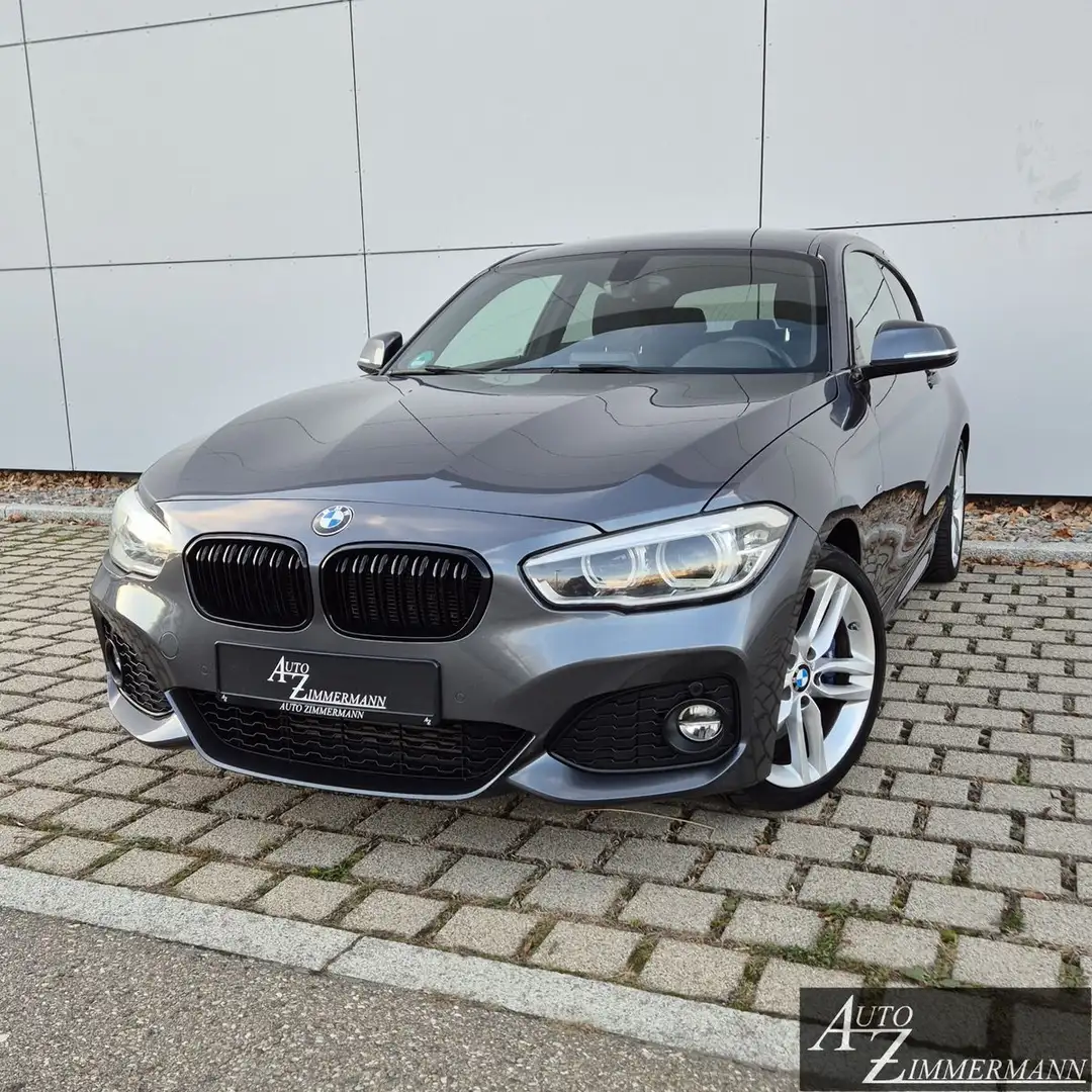 BMW 120 d M Sportpaket Autom. Leder*Navi*LED*18 Zoll Grau - 1