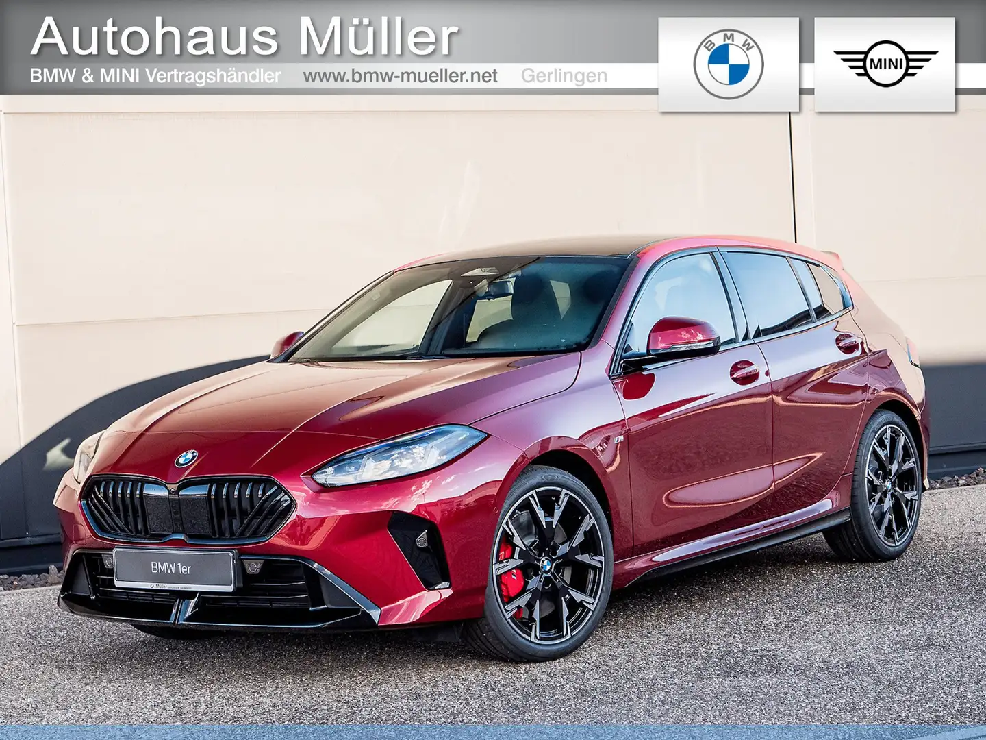 BMW 120 M Sport Pro Harman/Kardon 19" Premium SHZ Navi Rouge - 1