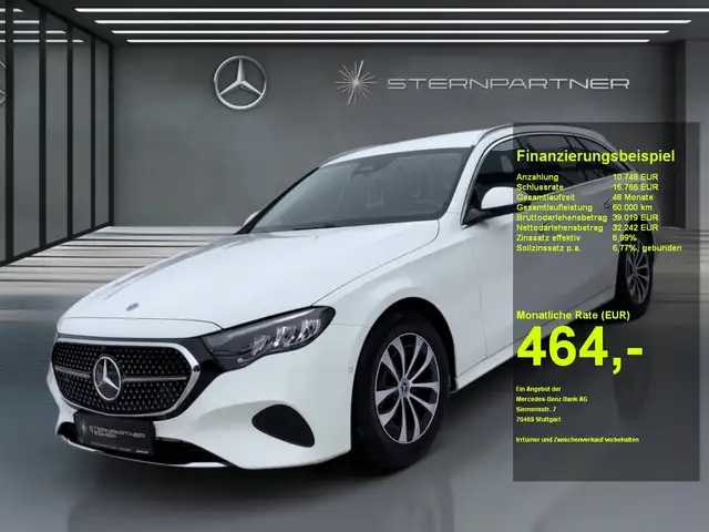 Mercedes-Benz E 220 d T AVANTGARDE+MBUX+TOTW+DIST+AMBIENTE+AHK