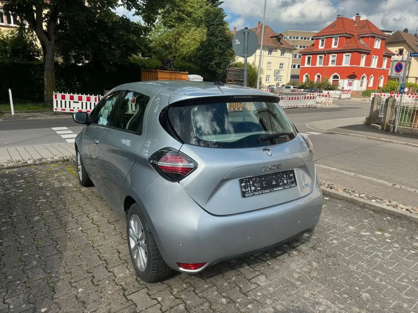 Renault ZOE Elektro Experience Batterie in Miete Grijs - 2