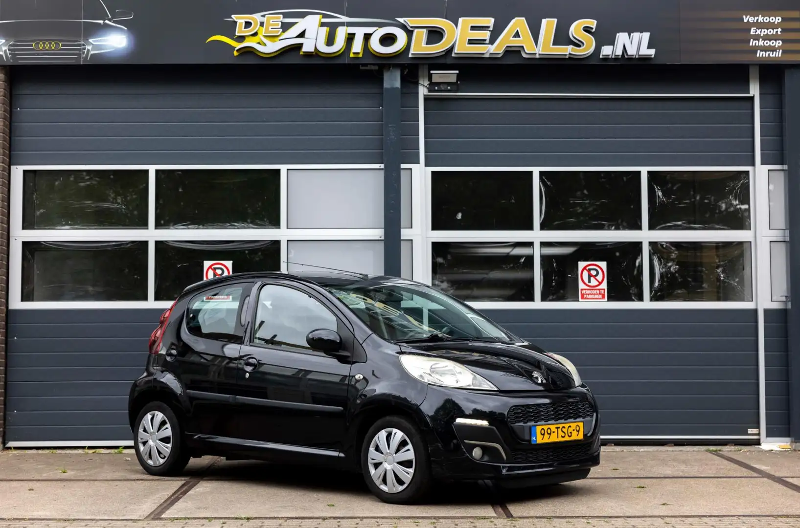 Peugeot 107 1.0 Active AIRCO NETTE AUTO 1STE EIGENAAR LAGE KMS Noir - 2