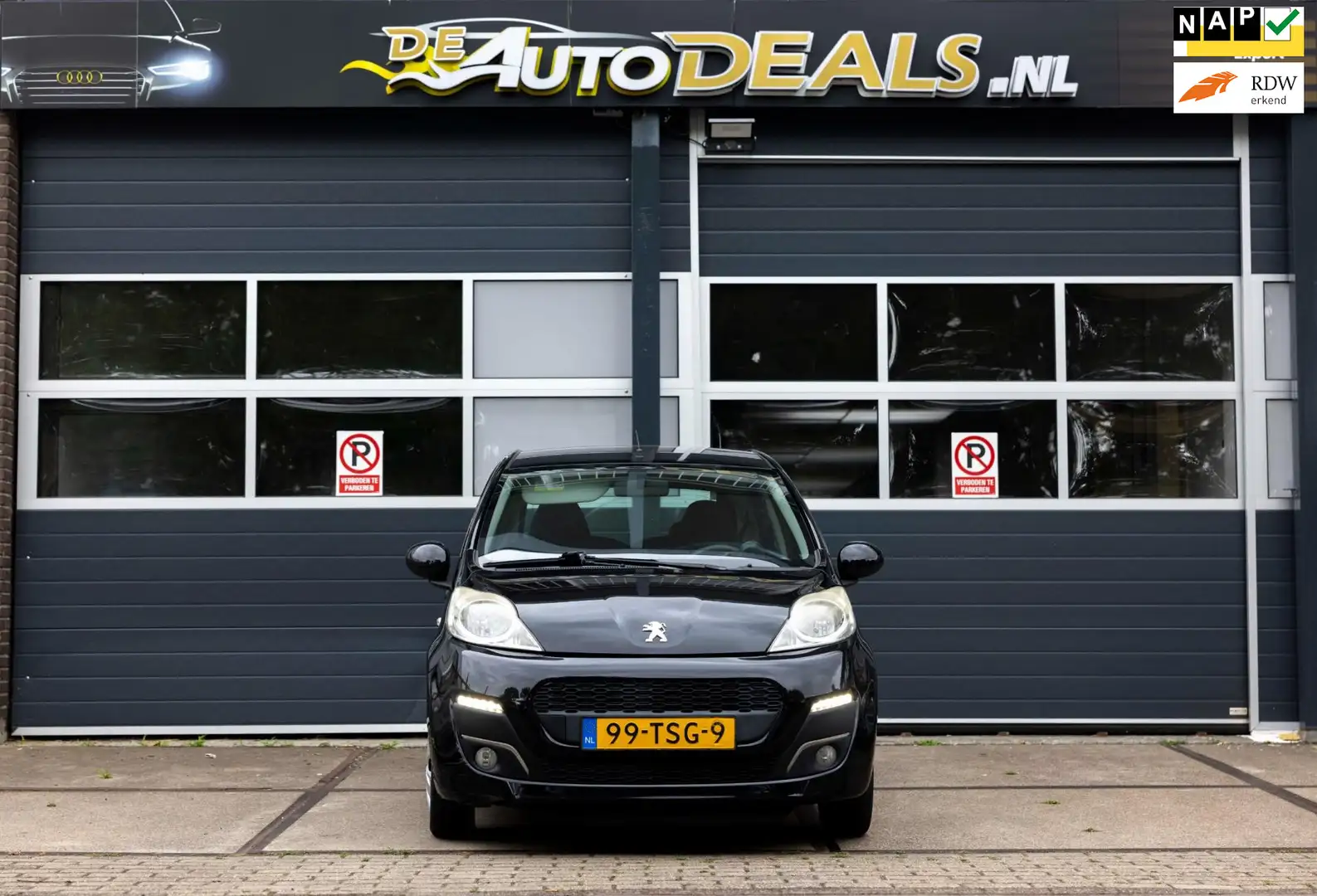 Peugeot 107 1.0 Active AIRCO NETTE AUTO 1STE EIGENAAR LAGE KMS Noir - 1