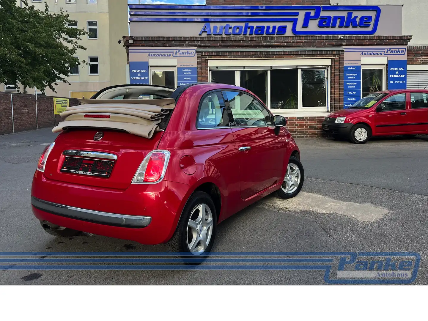 Fiat 500C Lounge*Automatik*1-Hand*Tel.*PDC*Klima* Rojo - 2