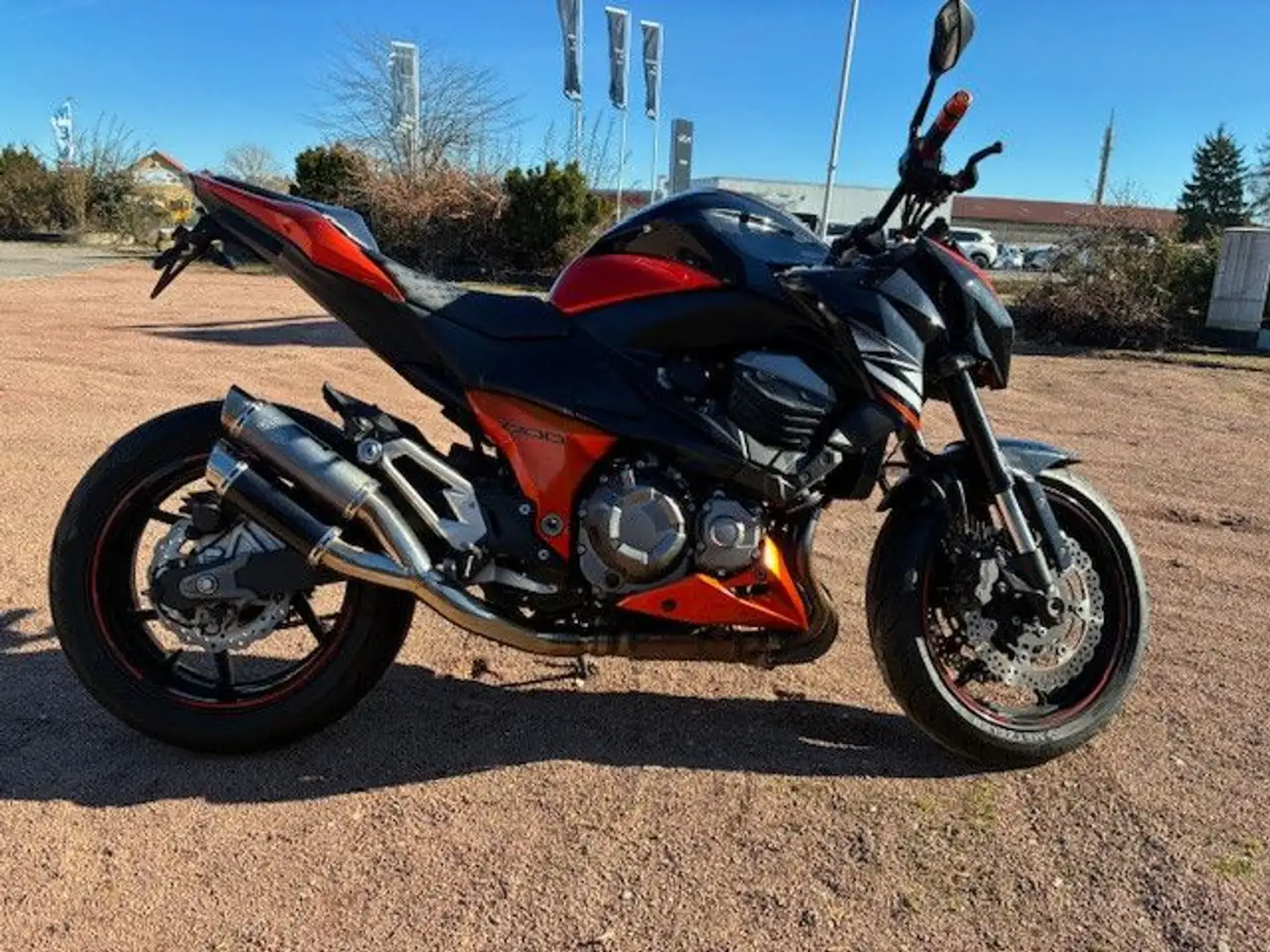 Kawasaki Z 800 ABS Naranja - 1