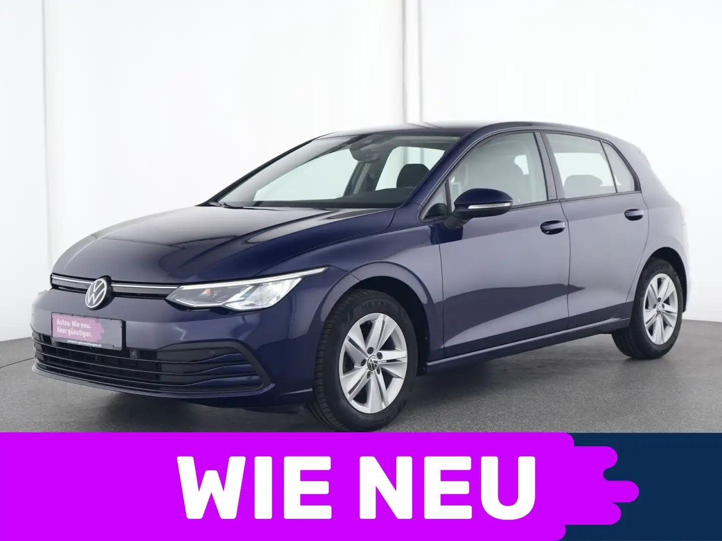 Volkswagen Golf Life Navigation|ACC|LED|SHZ|PDC|Bremsassist Blau - 1