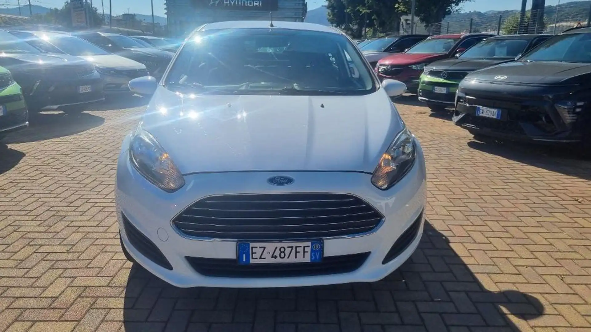 Ford Fiesta 1.5 TDCi 75CV 5 porte Titanium Bianco - 1