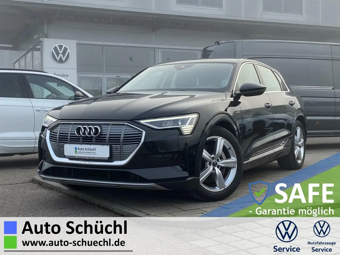 Audi e-tron 55 Quattro Advanced LEDER+MATRIX-LED+NAVI Schwarz - 1