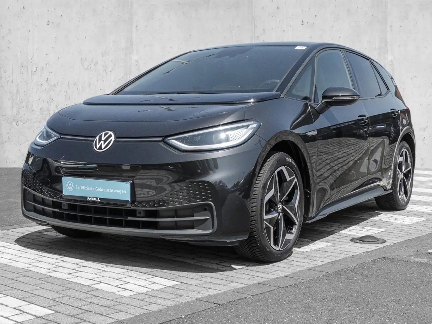 Volkswagen ID.3 Pro Performance NAVI PANO LED LM ACC PDC Schwarz - 2