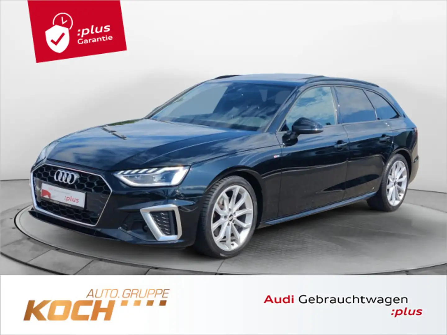 Audi A4 35 TFSI S-Tronic S-Line 2x, LED, Pano, Schwarz - 1