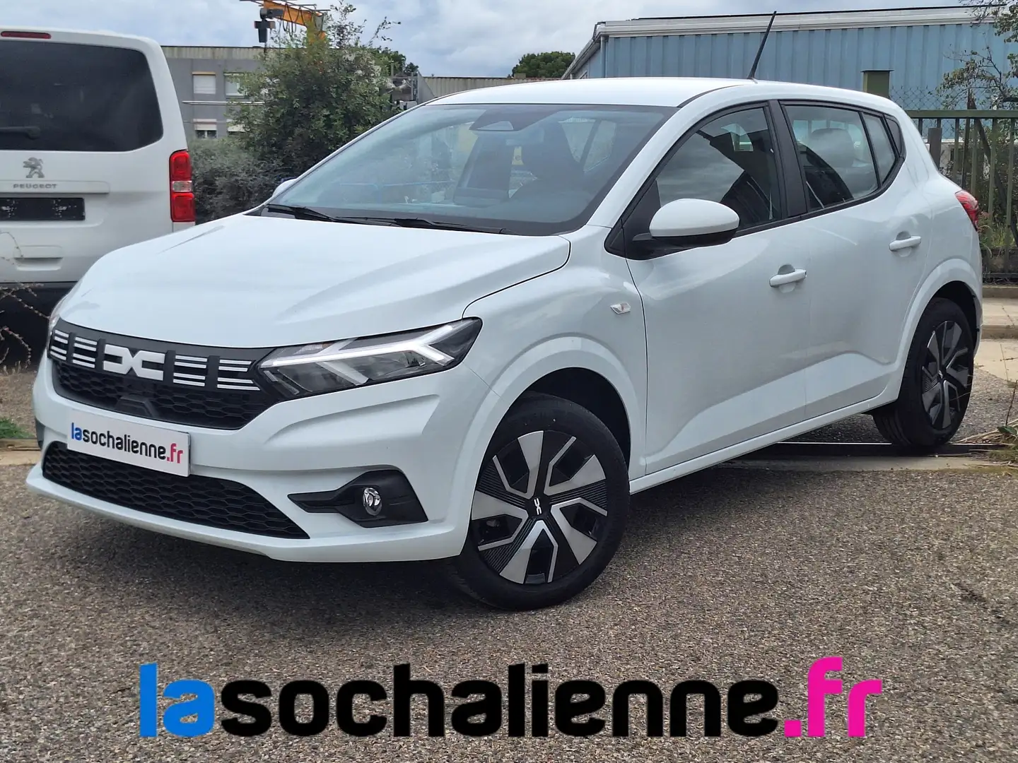 Dacia Sandero TCe 90 GSR2 Expression + roue de secours Blanc - 1