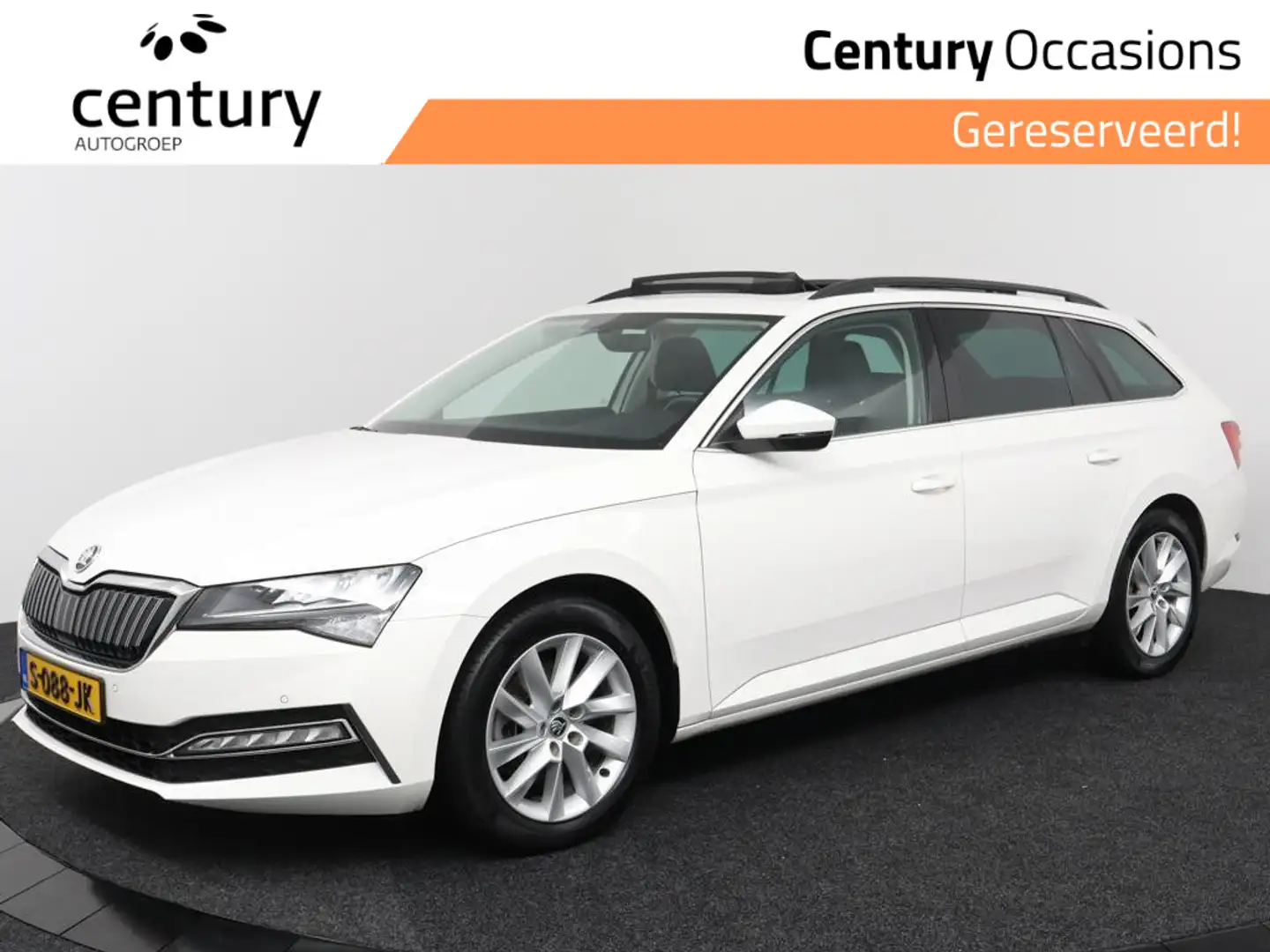 Skoda Superb Combi 1.4 TSI 218Pk iV Business Edition Plus | Pan Blanc - 1