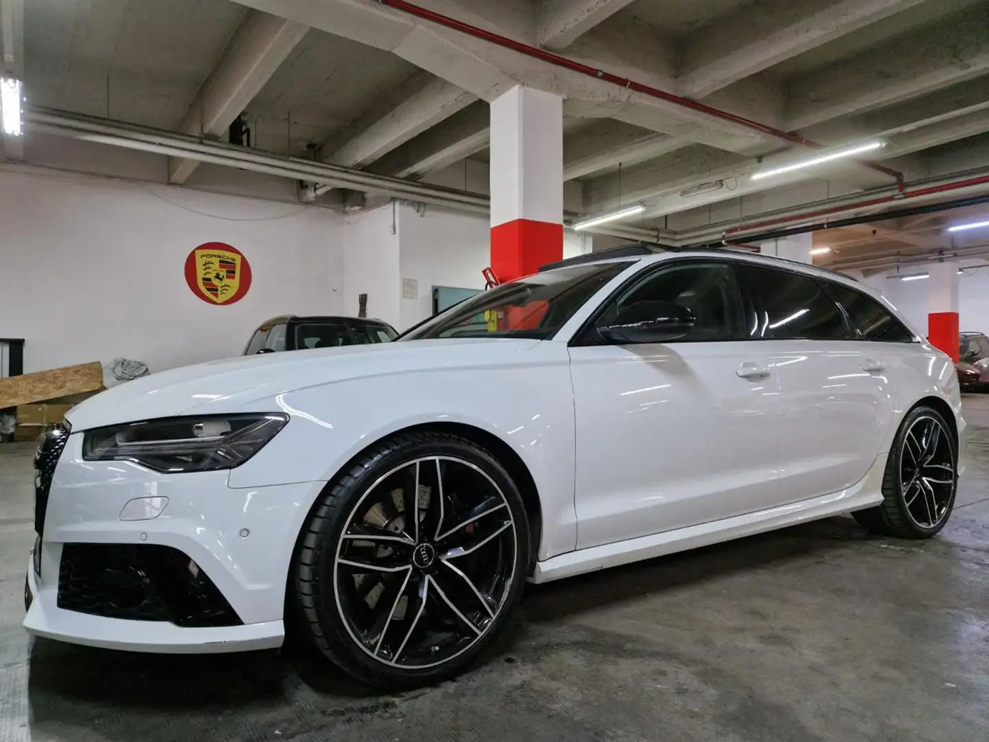 Audi RS6 AVANT 4000 TFSI CV.560 NAVI+RADAR+ GANCIO TRAINO Blanc - 1