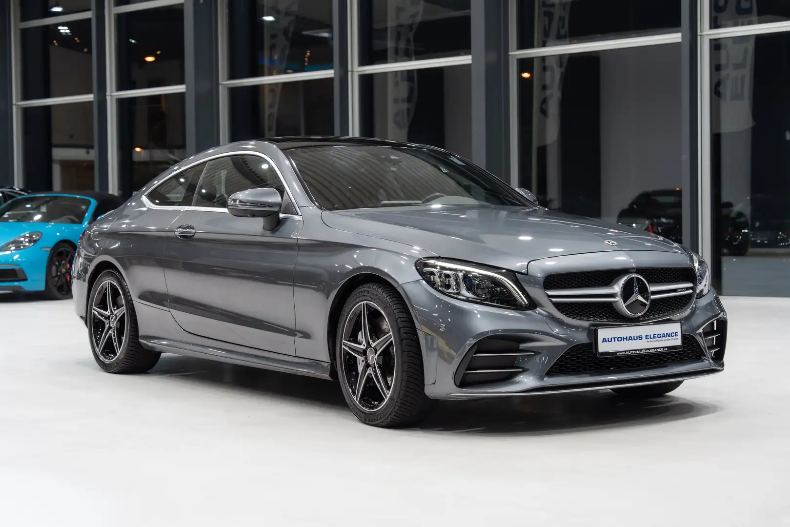Mercedes-Benz C 43 AMG 4Matic*AMG-LINE*PERF.ABGAS*HIGH-LED*360 Szary - 2