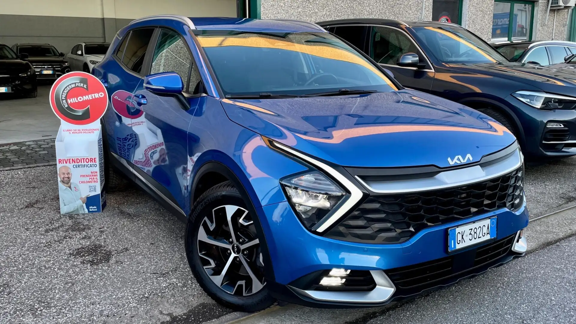 Kia Sportage 1.6 CRDI 136 CV DCT7 2WD Mild Hybrid Line Plus Blu/Azzurro - 1