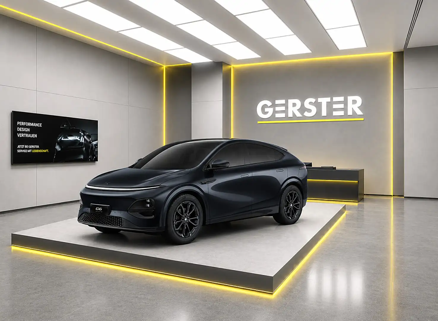 Xpeng G6 Performance AWD Black Edition mit AHK*** Schwarz - 1