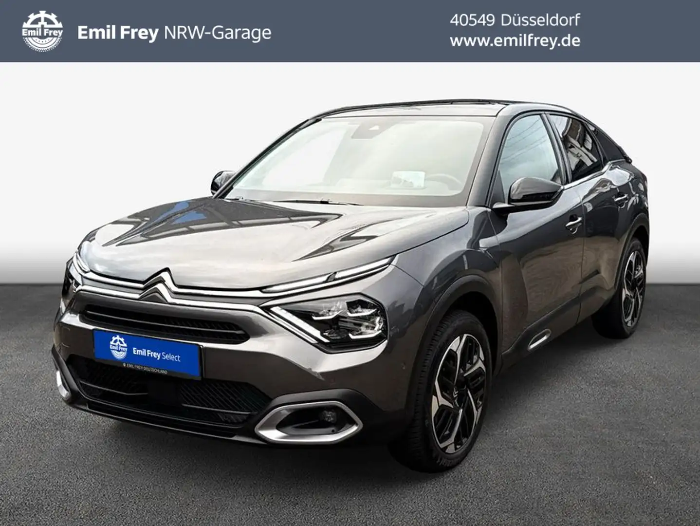 Citroen C4 SHINE EAT 130 PANO+LED+NAVI+SHZ+PDC Gris - 1