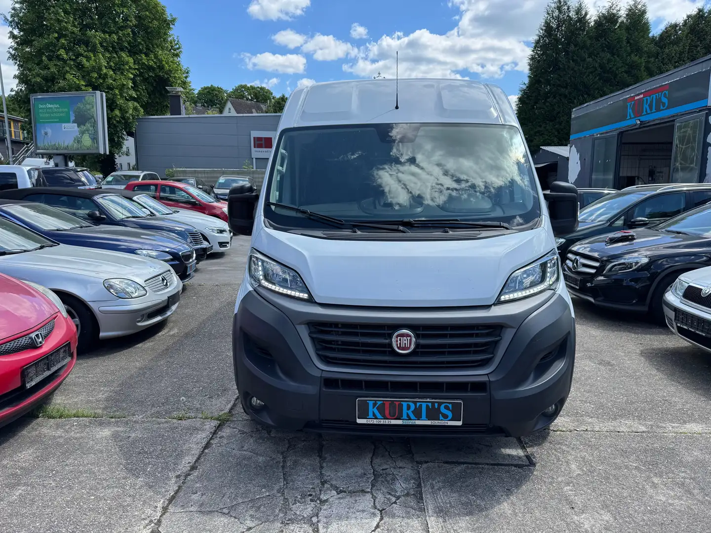 Fiat Ducato 140 L2H2 RS/Navi/9Sitzer/Kima/AHK/Kamera Blanco - 2