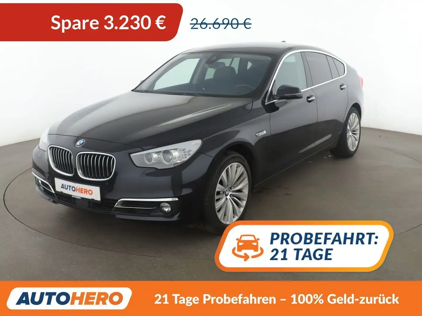 BMW 535 535i GT xDrive Aut.*NAVI*HEAD-UP*ACC*PDC*SHZ* Noir - 1
